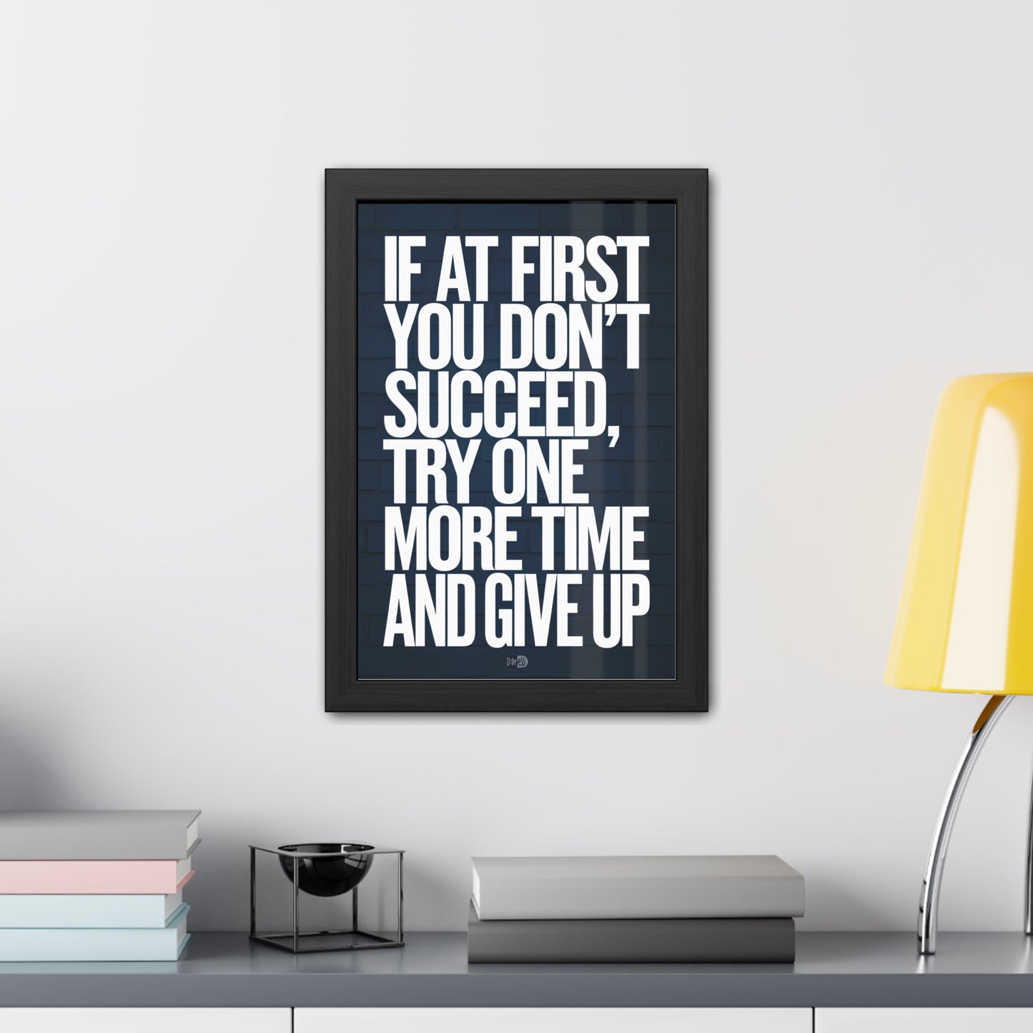 Give Up - Sports Poster
