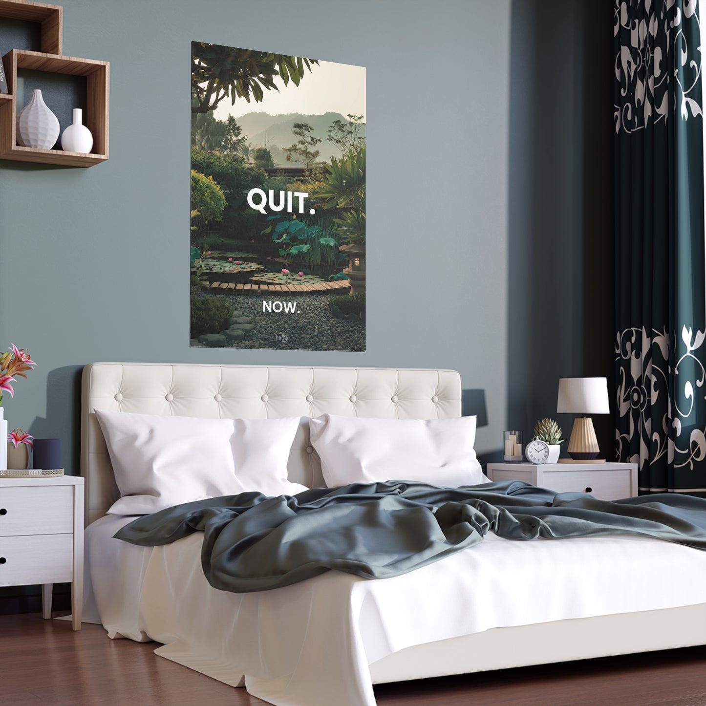 Quit - Japanese Garden Artwork