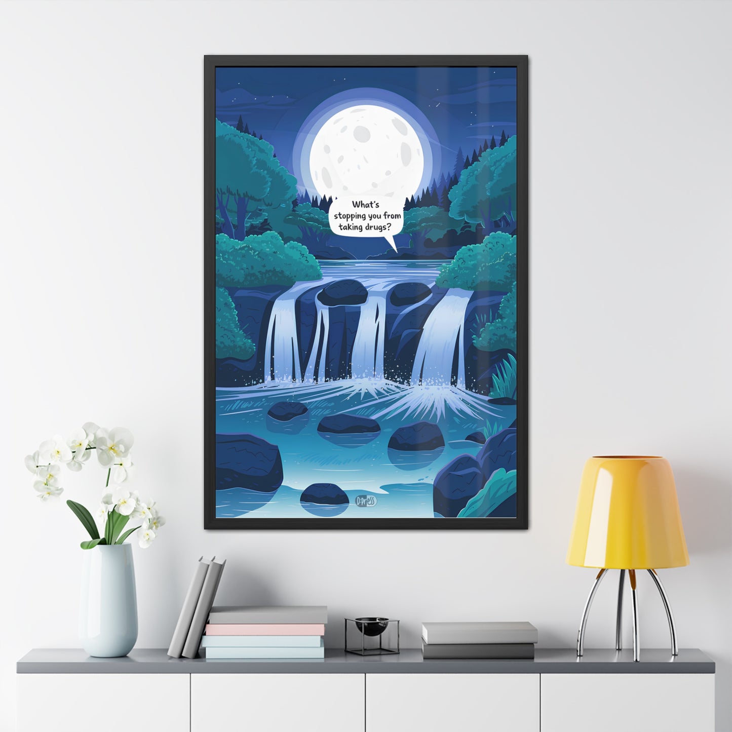 Drugs - Cartoon Waterfall