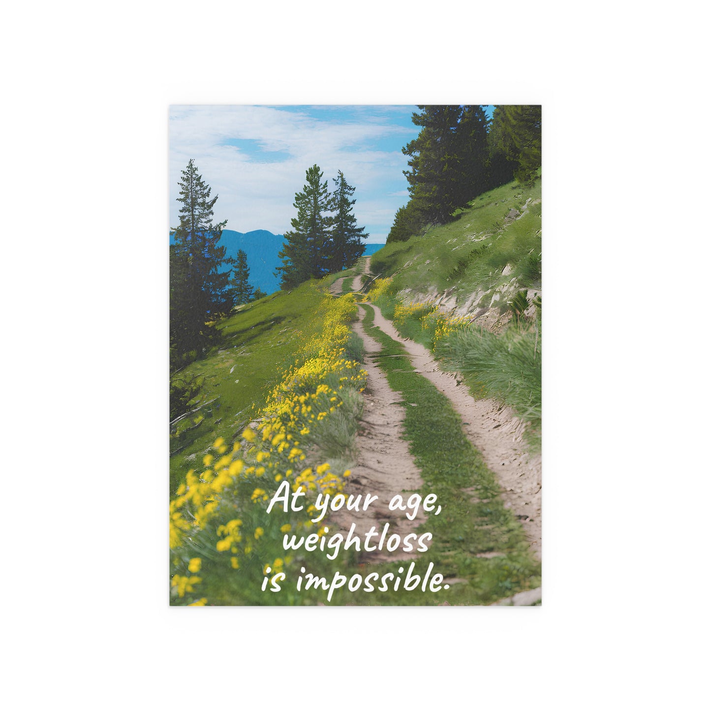 Weightloss - Trail - Framed