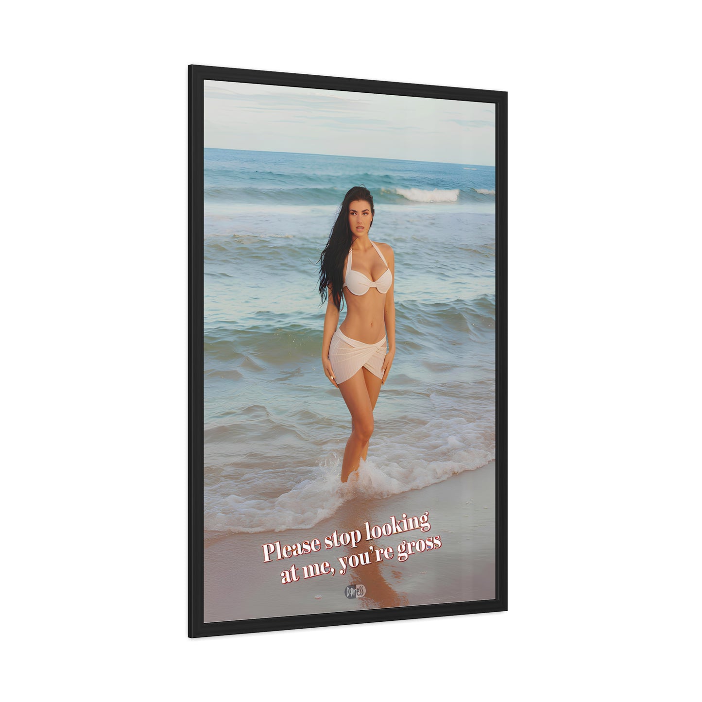 You're Gross - Woman on the Beach
