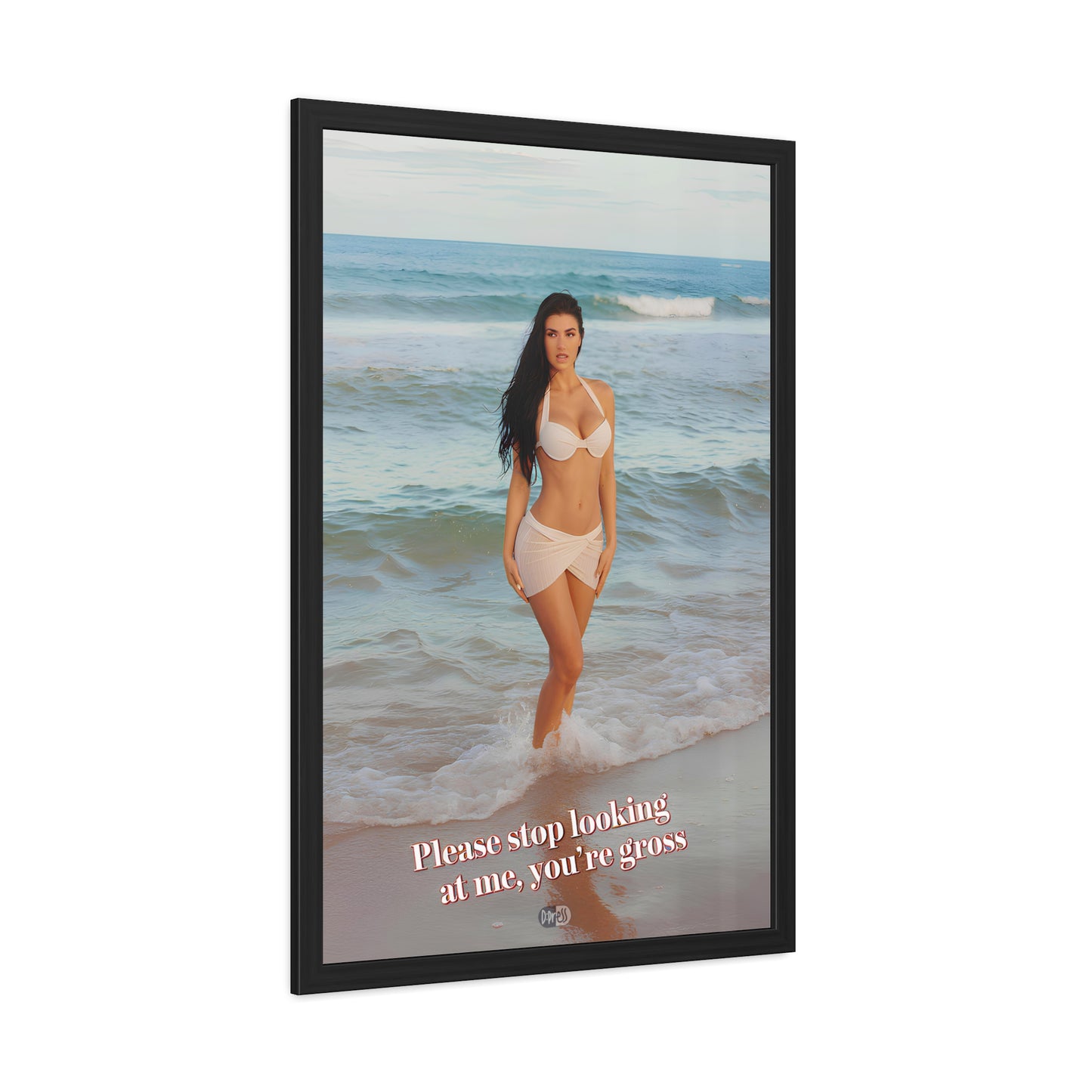 You're Gross - Woman on the Beach