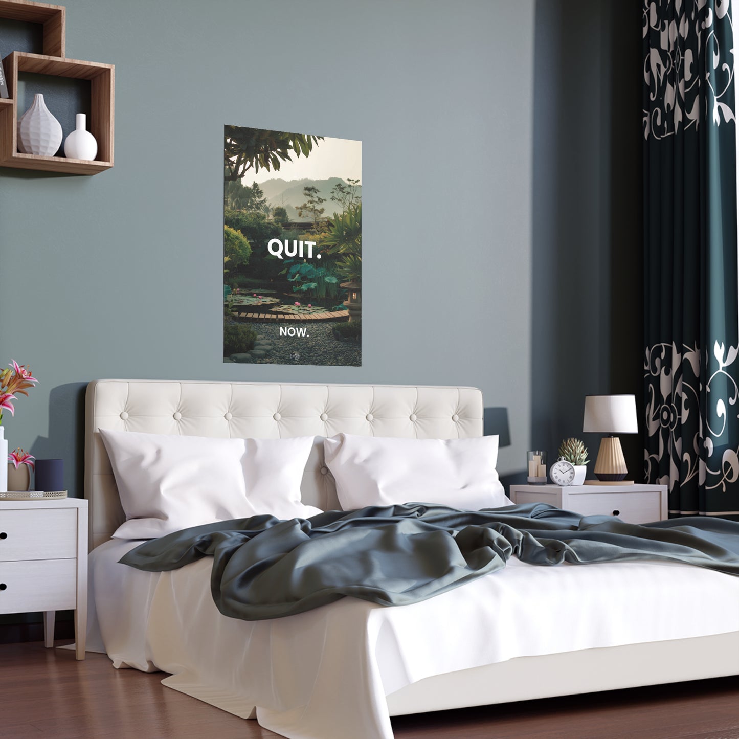 Quit - Japanese Garden Artwork