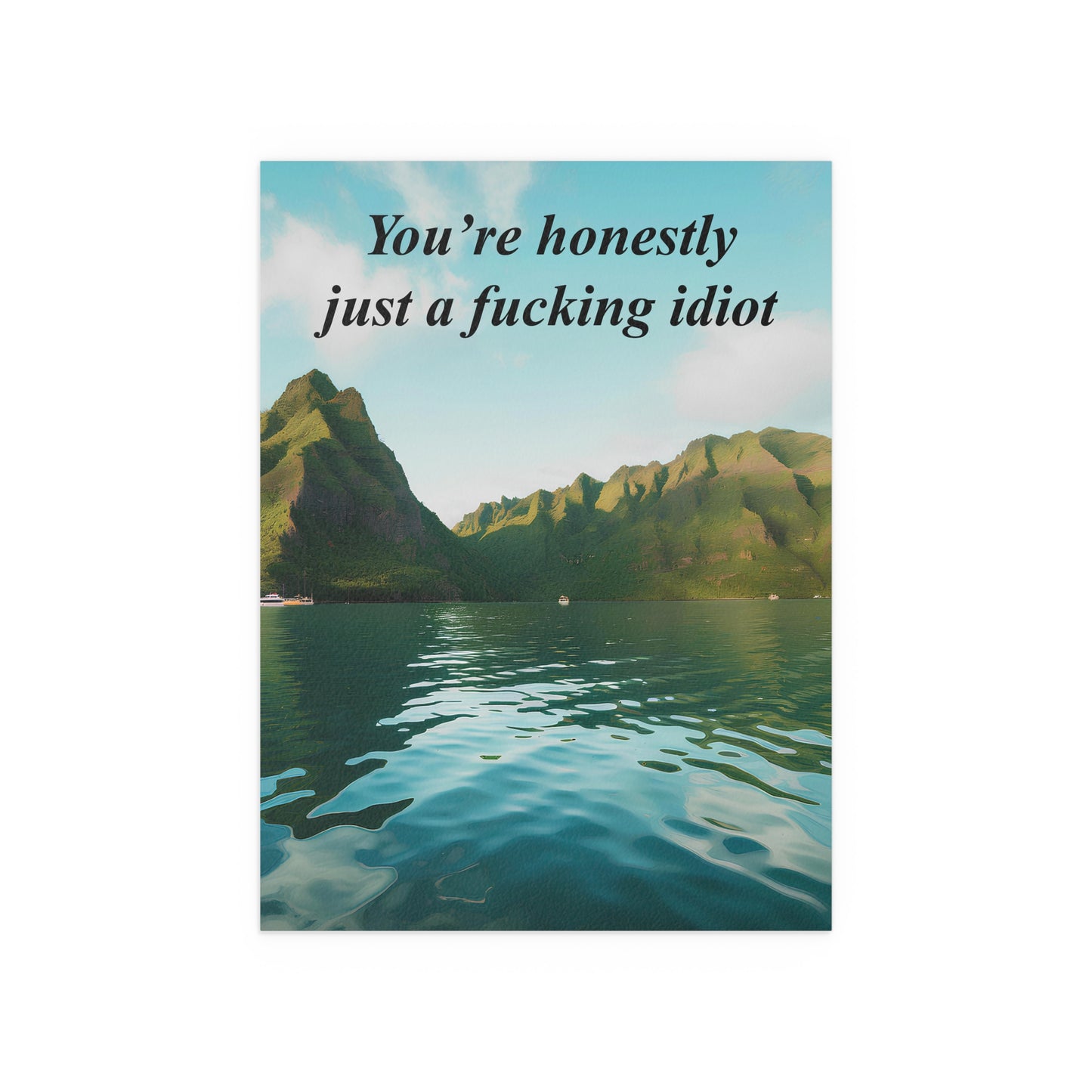Idiot - Lake with Hills