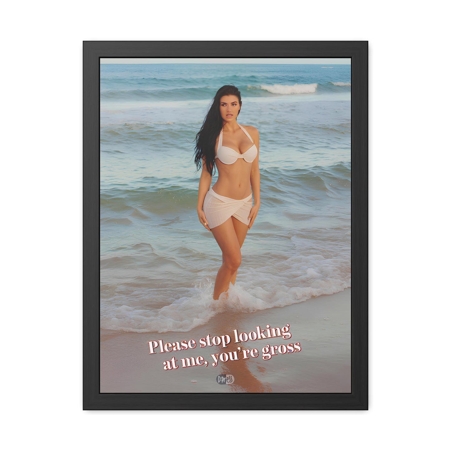 You're Gross - Woman on the Beach