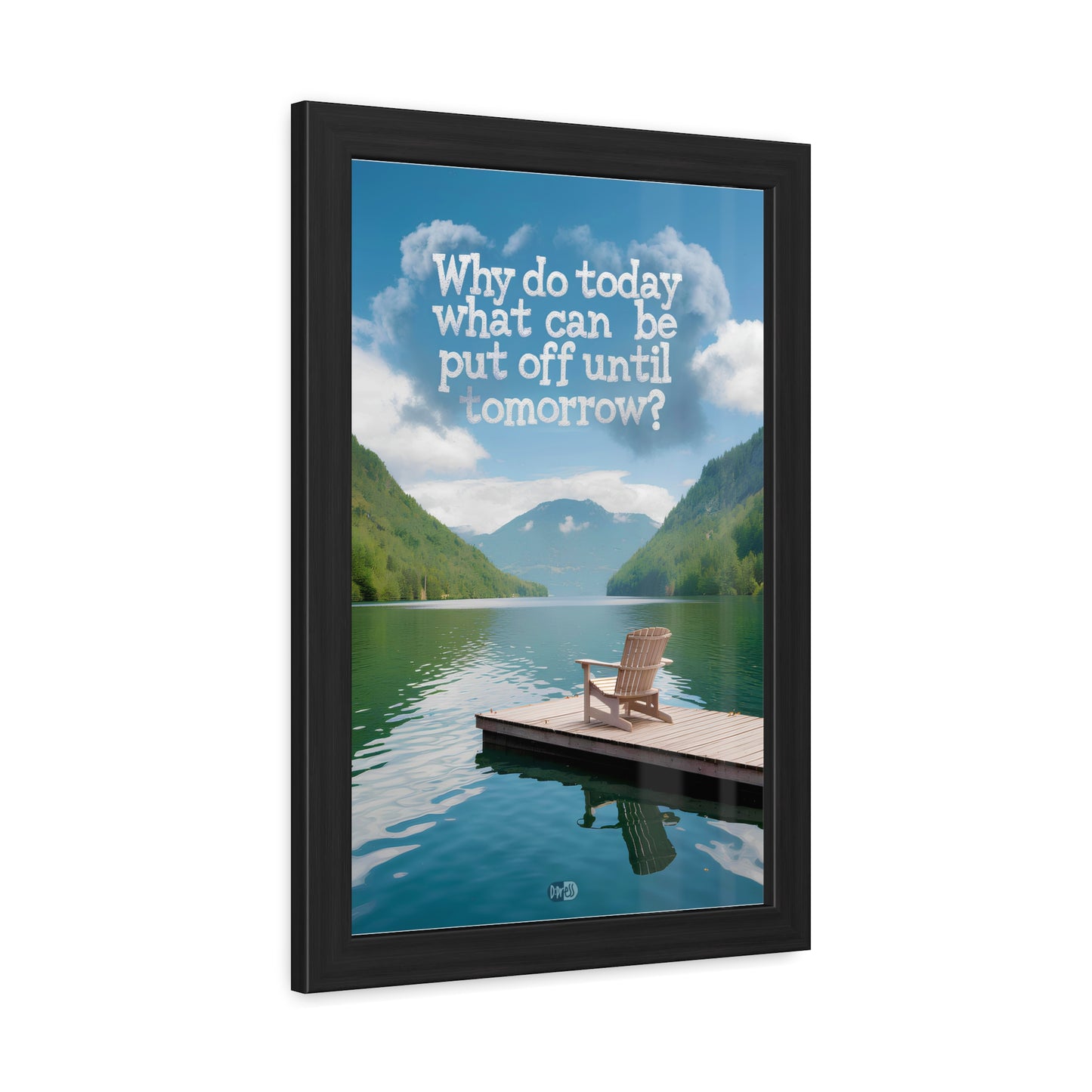 Tomorrow - Lake Dock