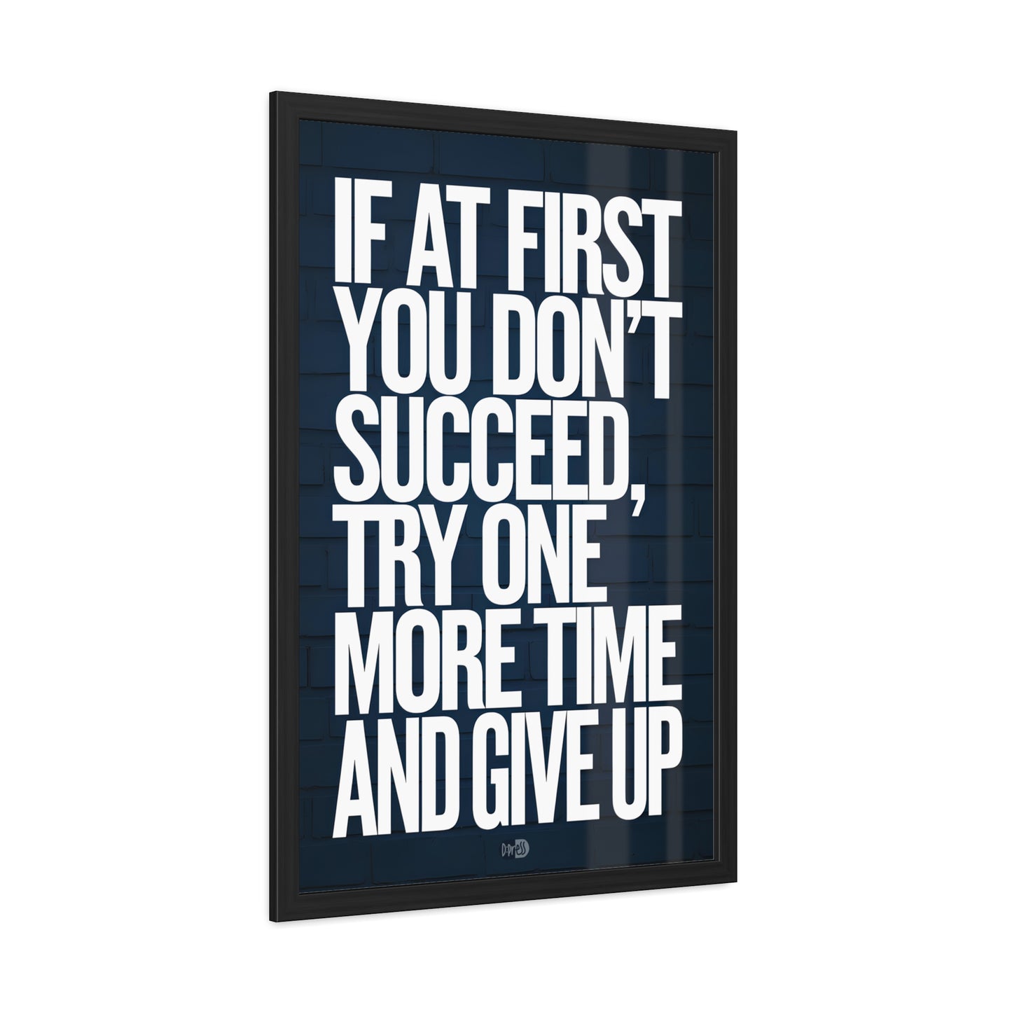 Give Up - Sports Poster