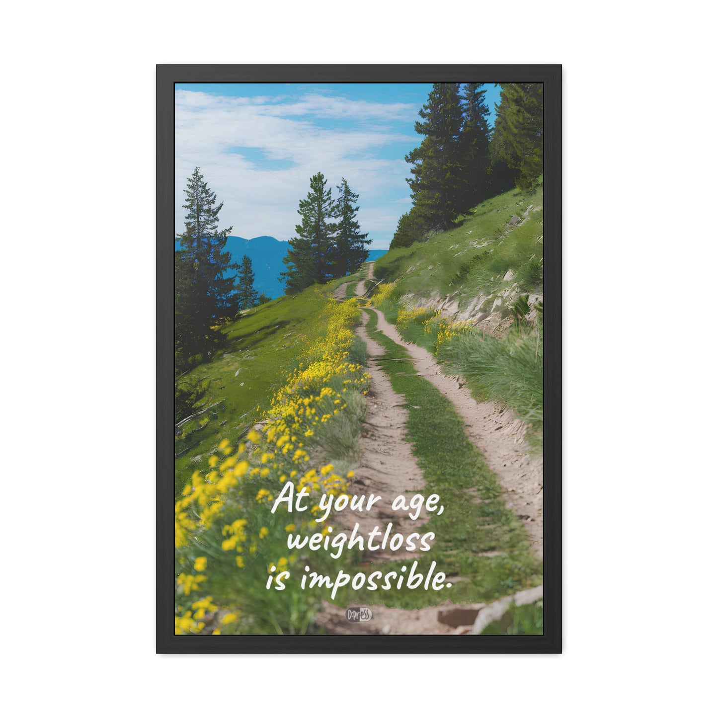 Weightloss - Trail - Framed