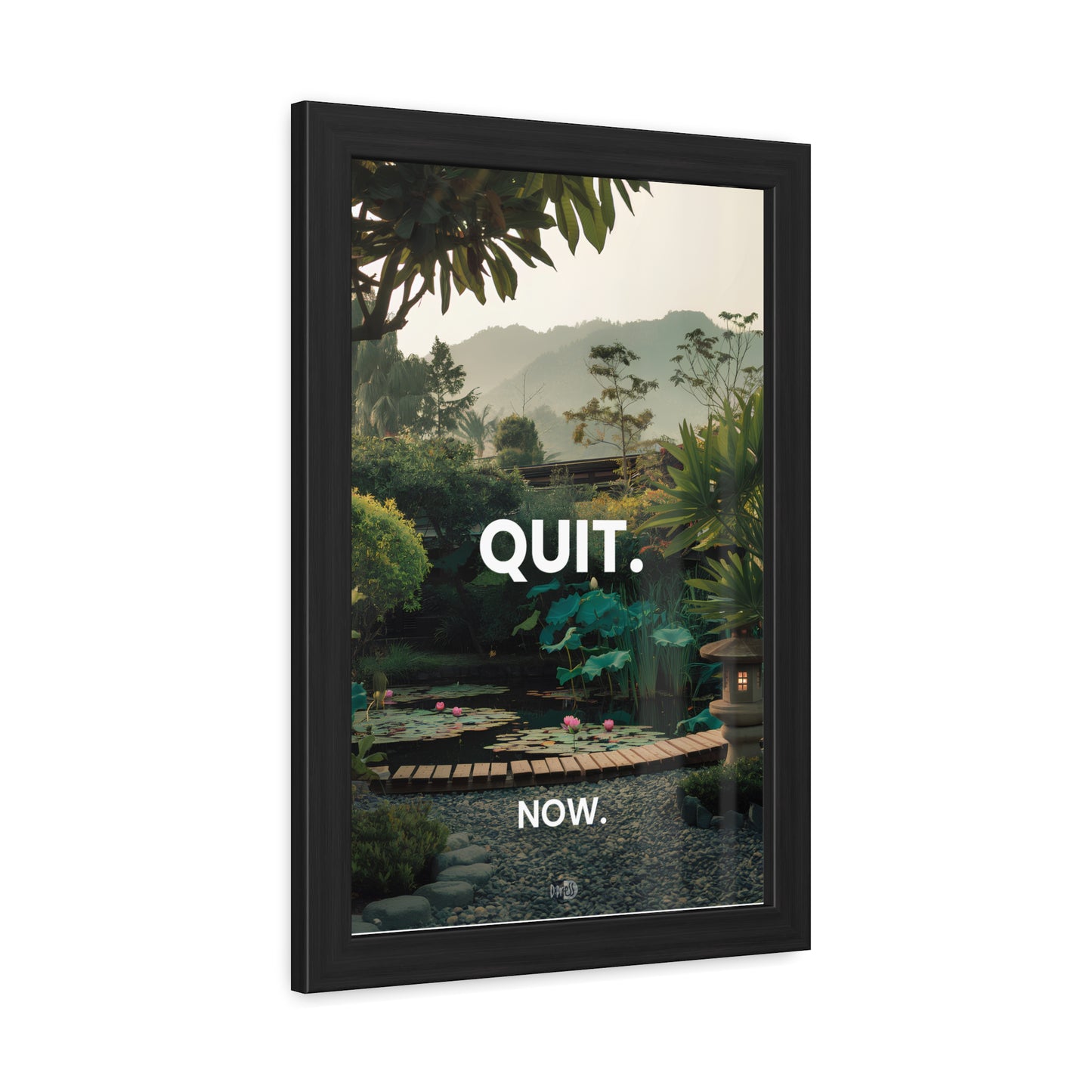 Quit - Japanese Garden Artwork