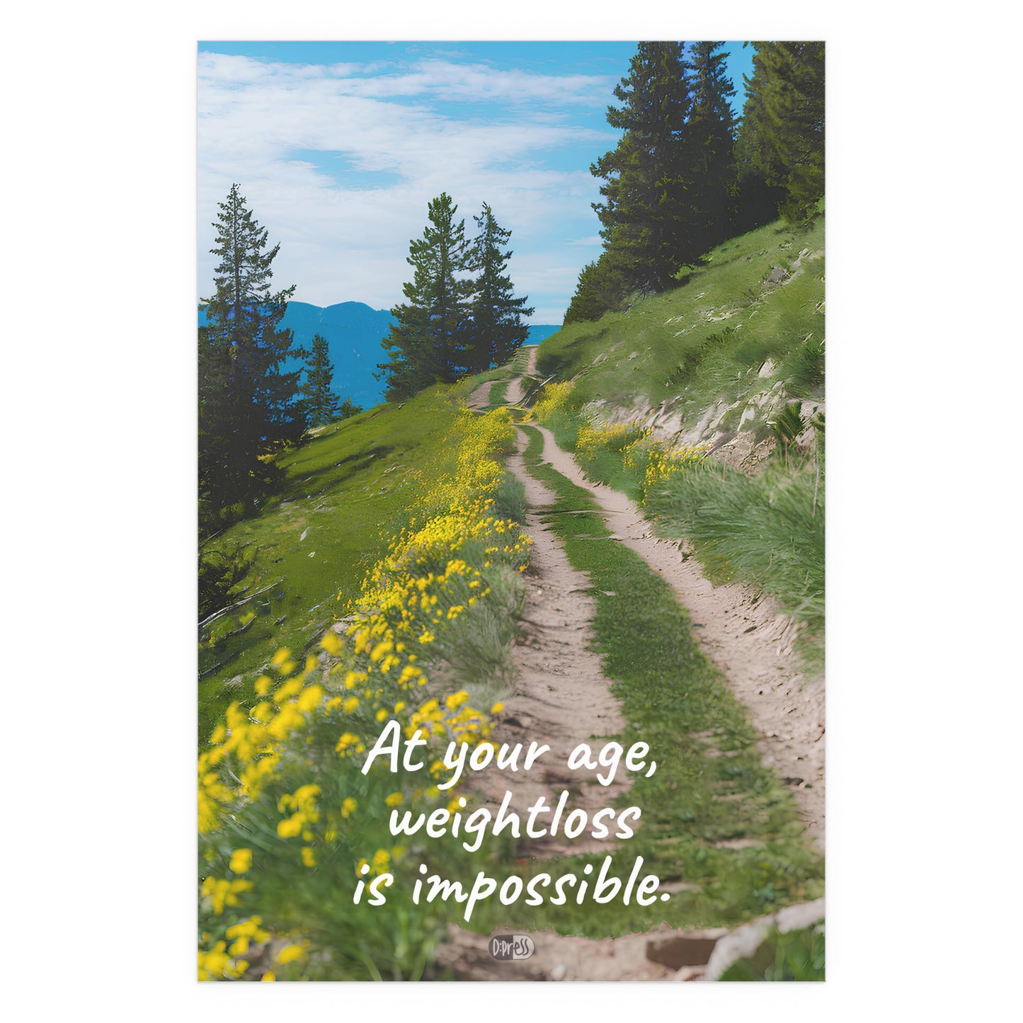 Weightloss - Trail - Framed