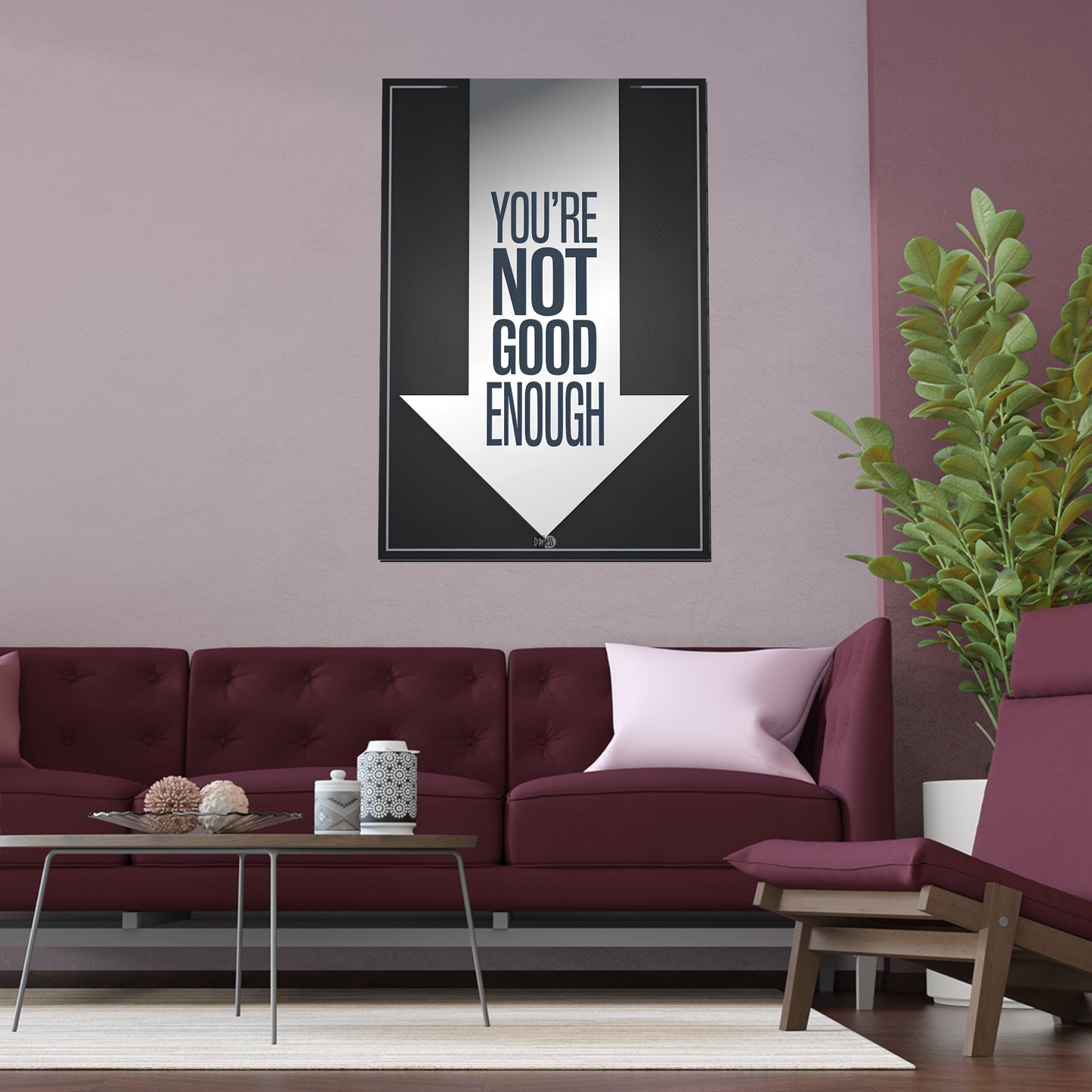 Not Good Enough - Down Arrow