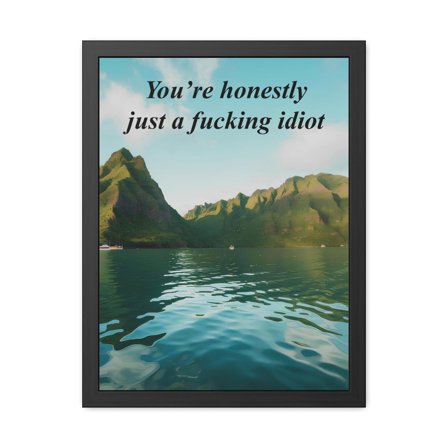 Idiot - Lake with Hills