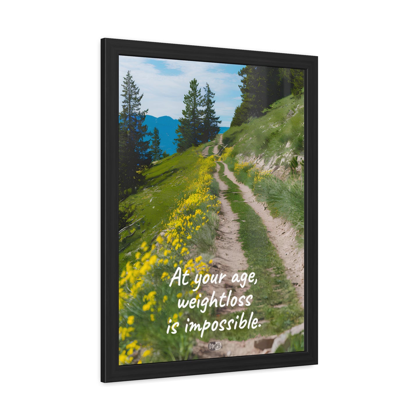 Weightloss - Trail - Framed