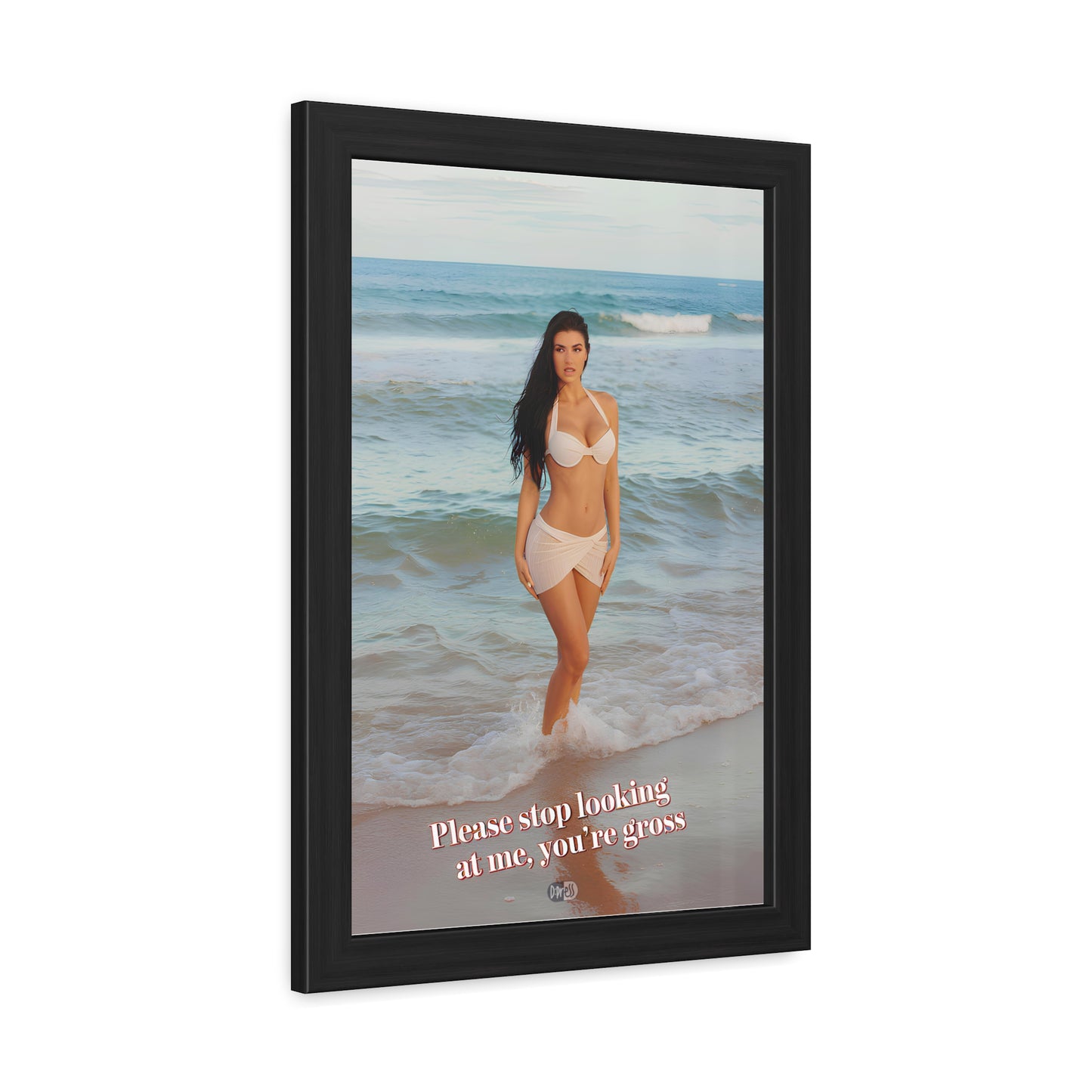 You're Gross - Woman on the Beach