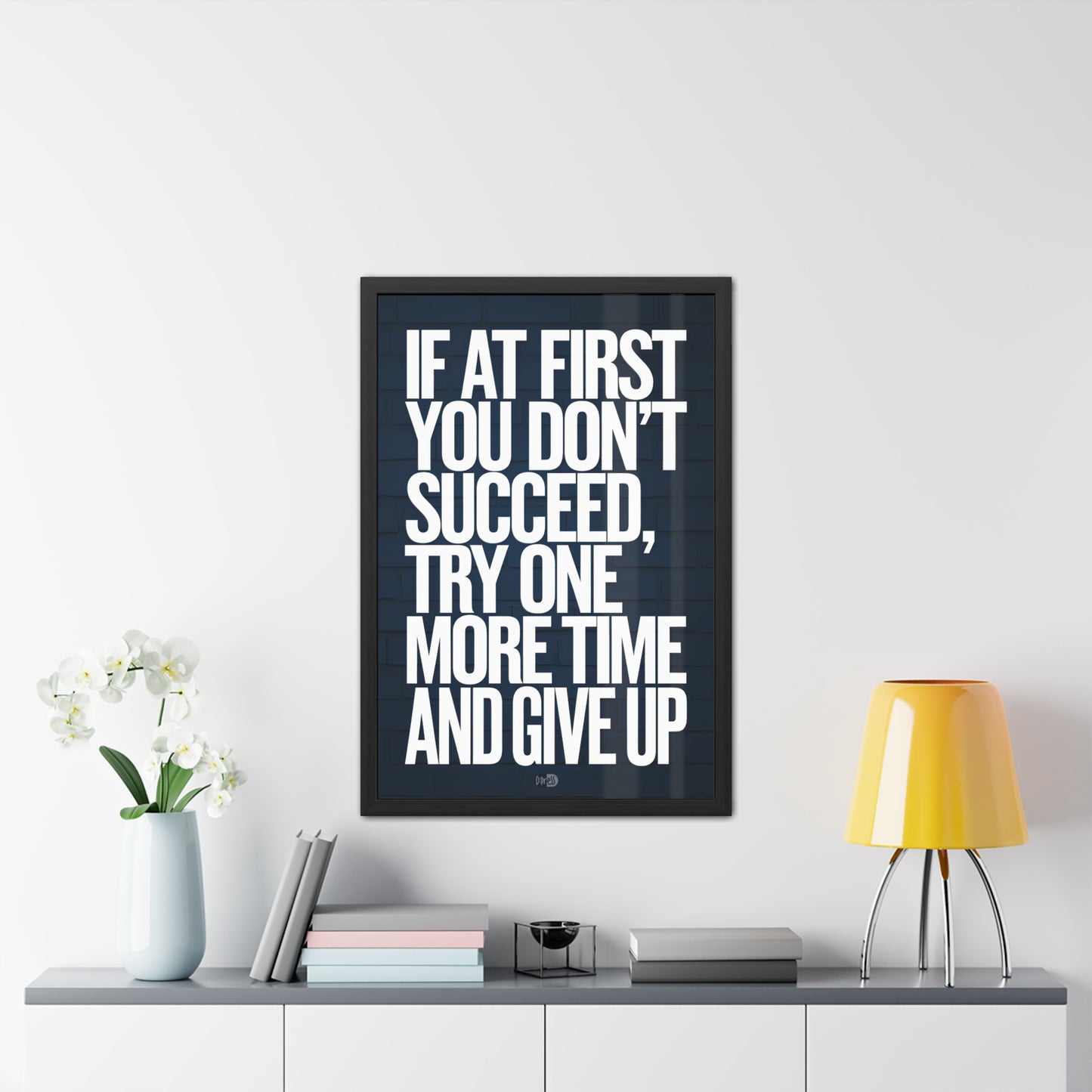Give Up - Sports Poster