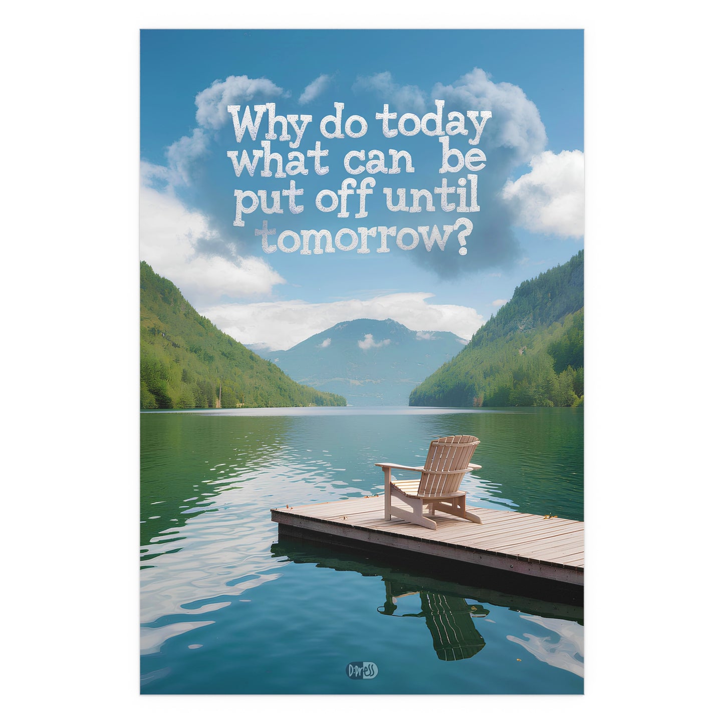 Tomorrow - Lake Dock
