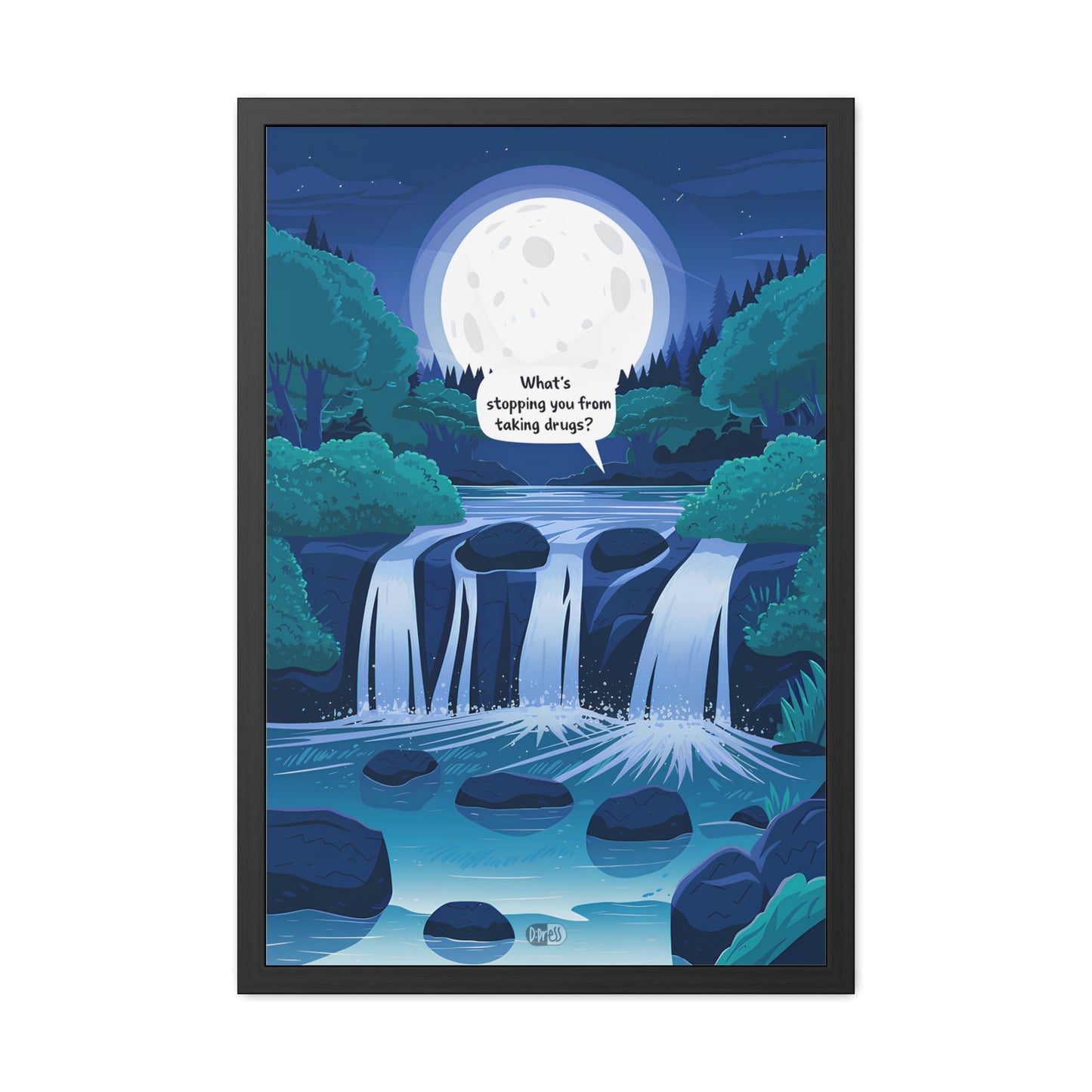 Drugs - Cartoon Waterfall