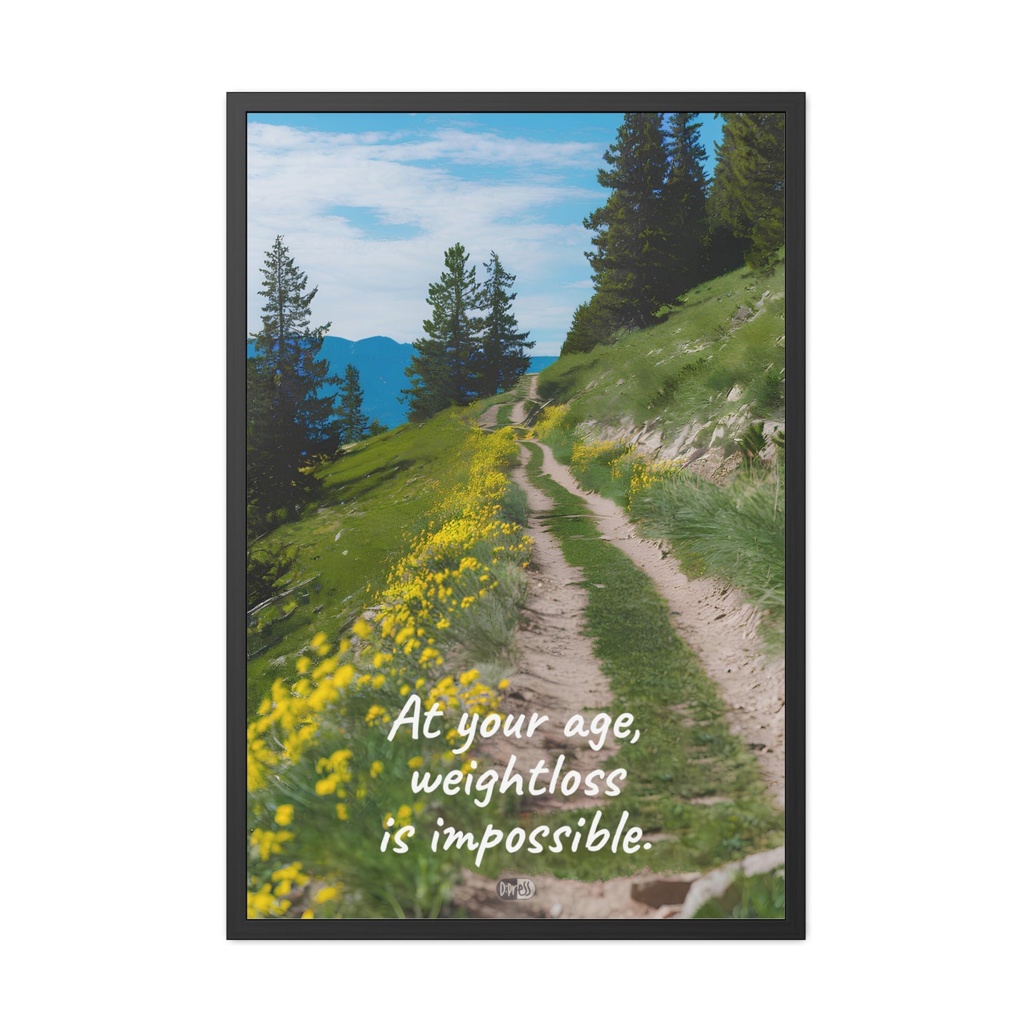 Weightloss - Trail - Framed