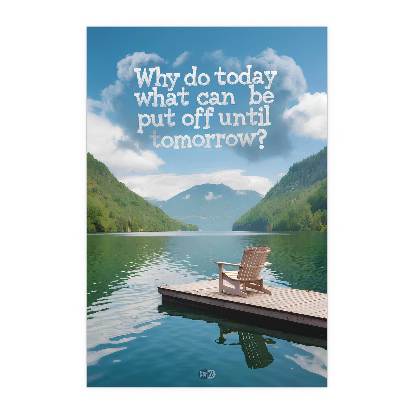 Tomorrow - Lake Dock