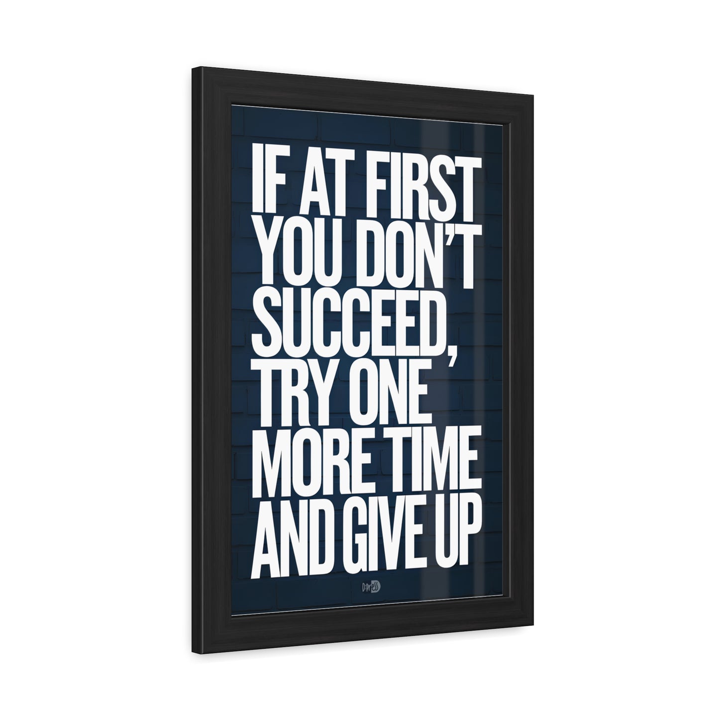 Give Up - Sports Poster