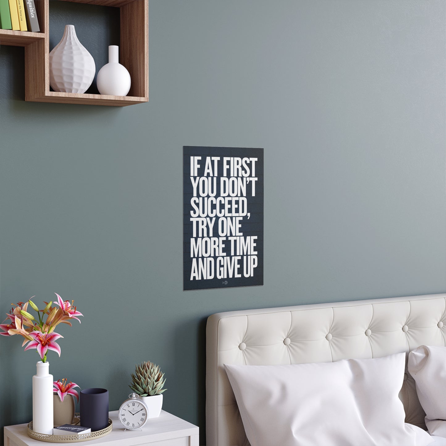 Give Up - Sports Poster