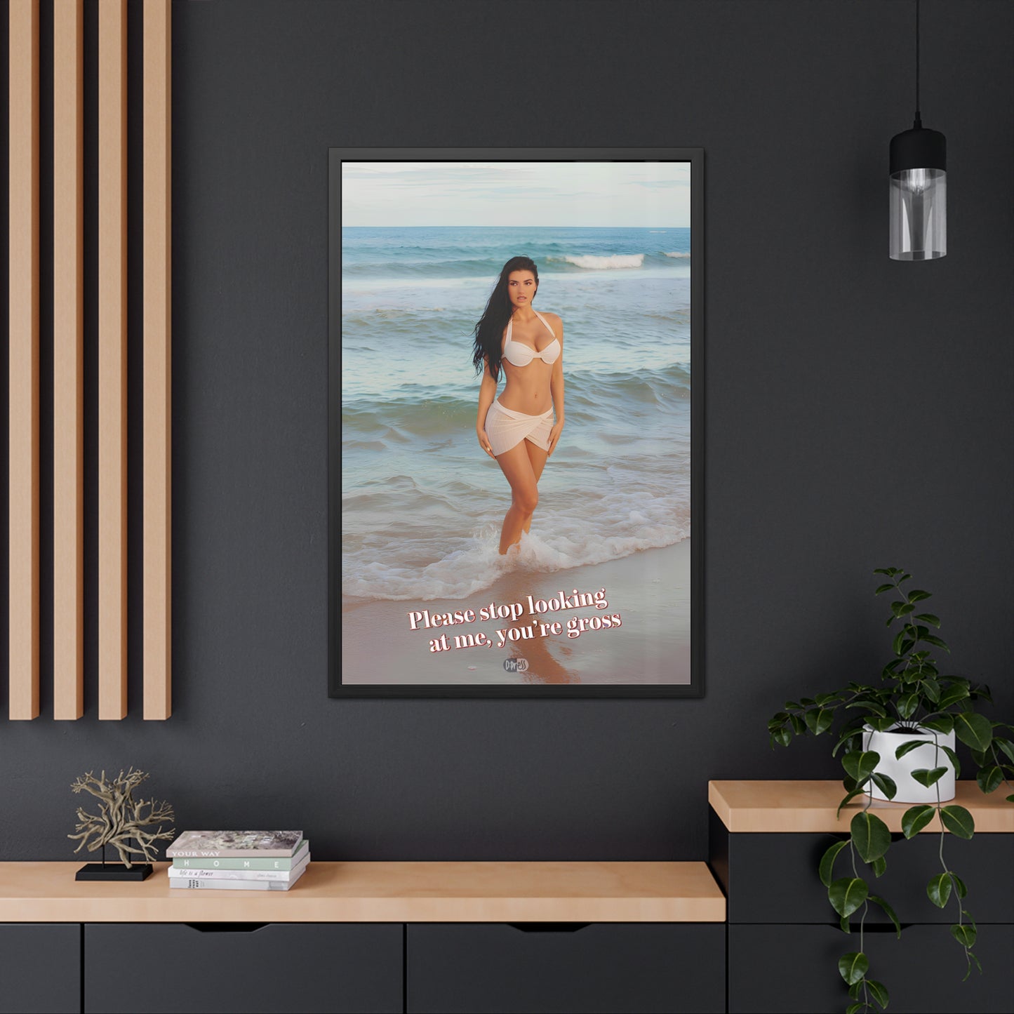 You're Gross - Woman on the Beach