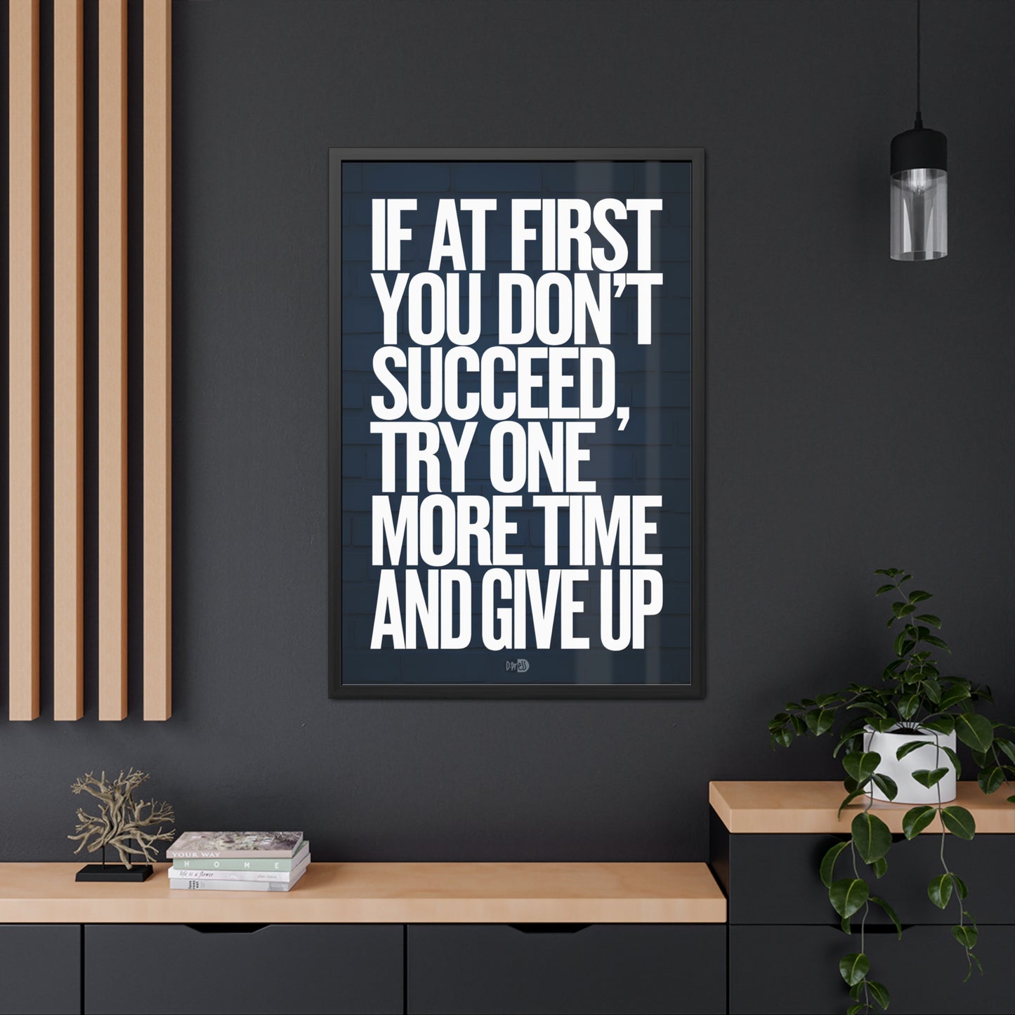 Give Up - Sports Poster