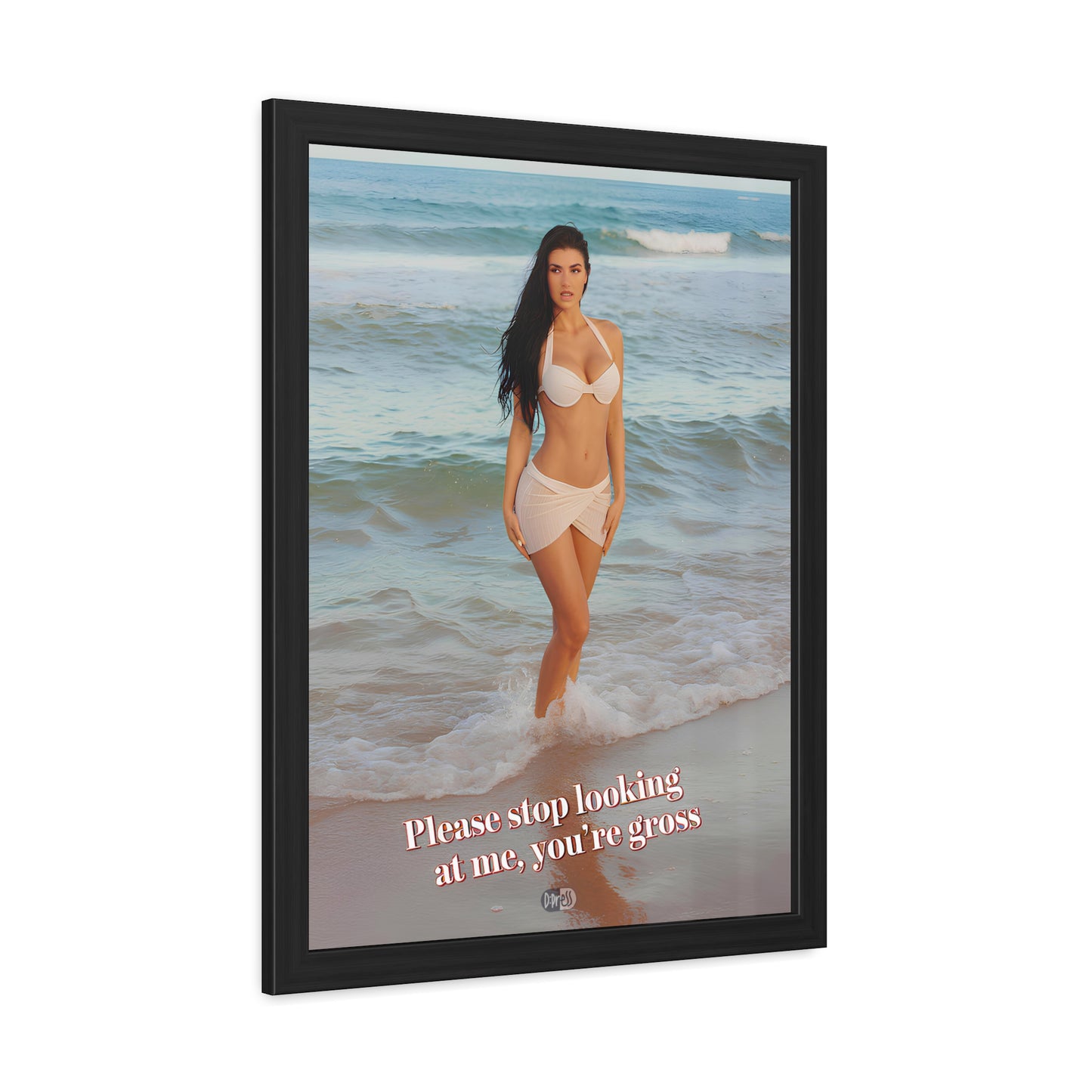 You're Gross - Woman on the Beach