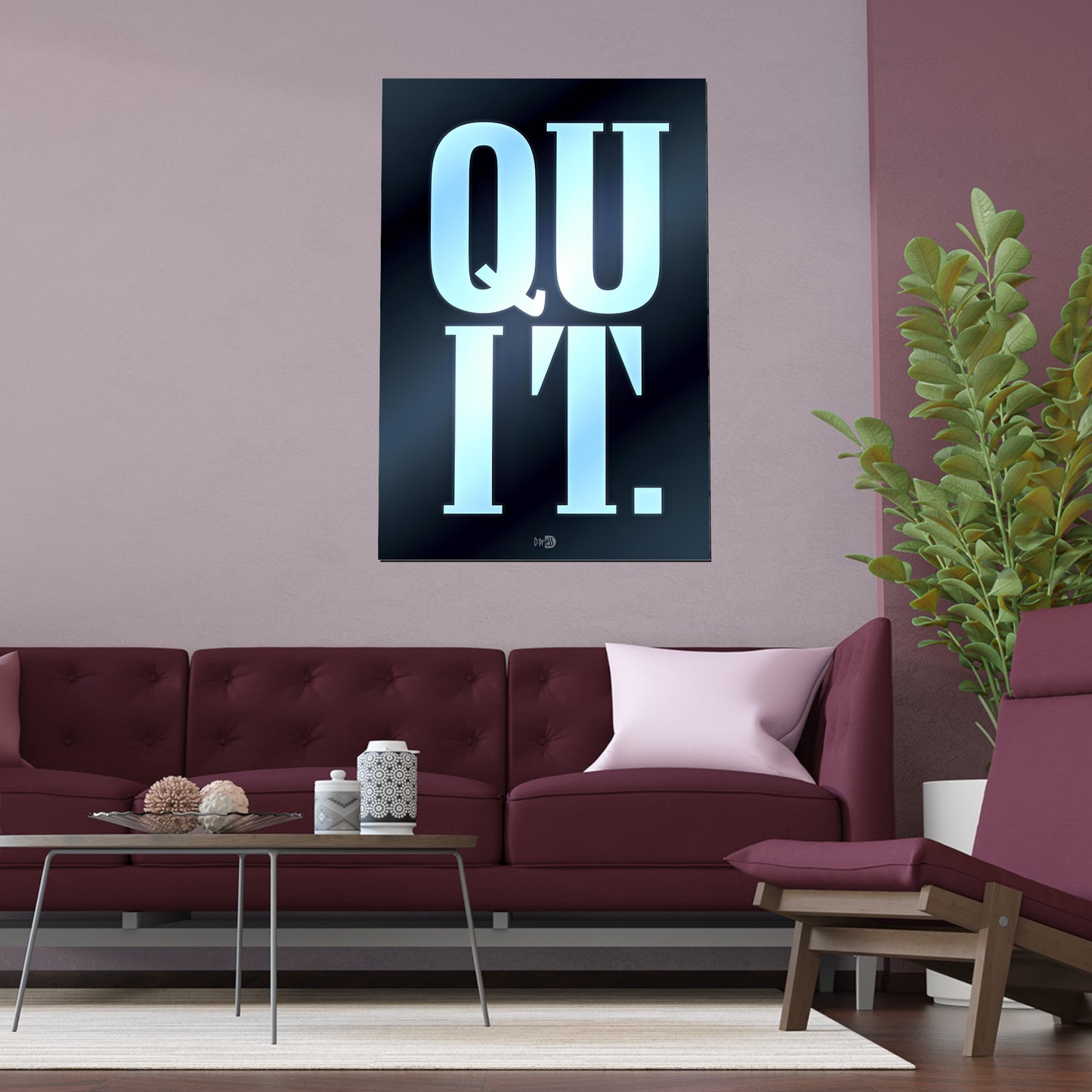 Quit - Military Font
