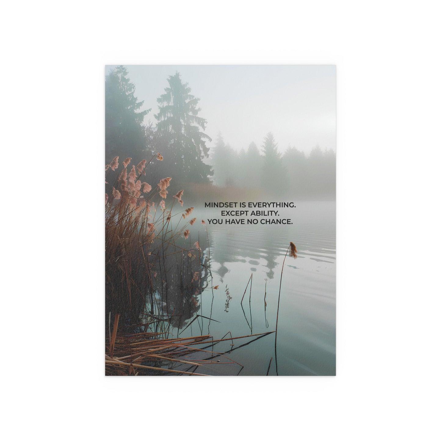 Mindset - Misty Lake
