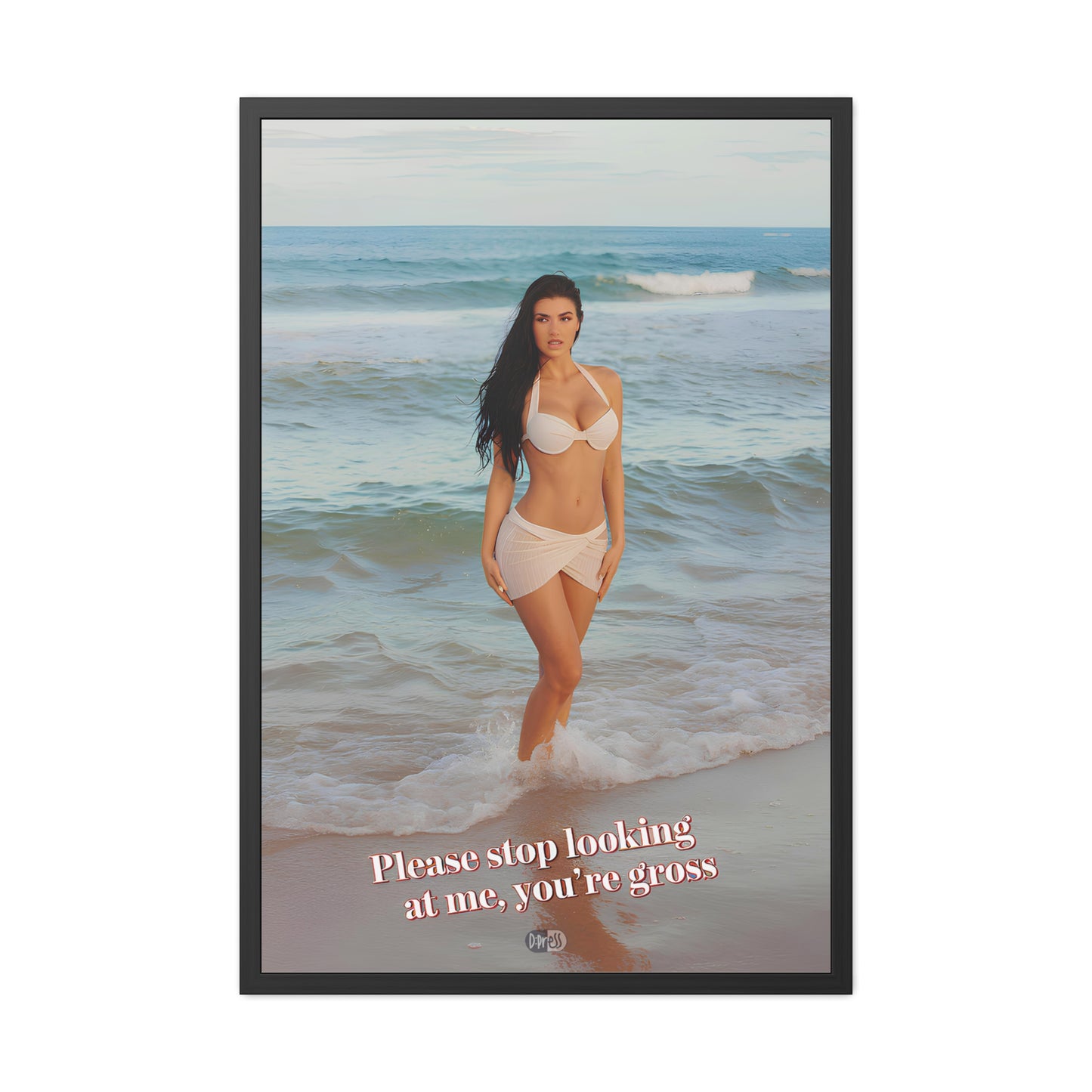 You're Gross - Woman on the Beach