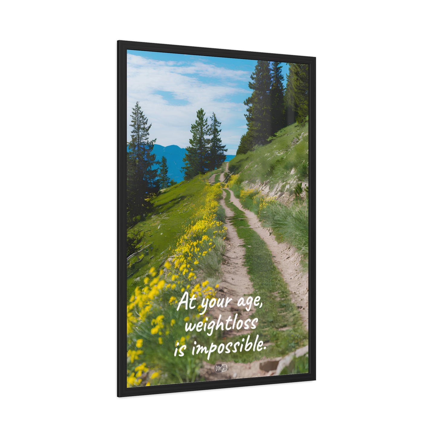 Weightloss - Trail - Framed