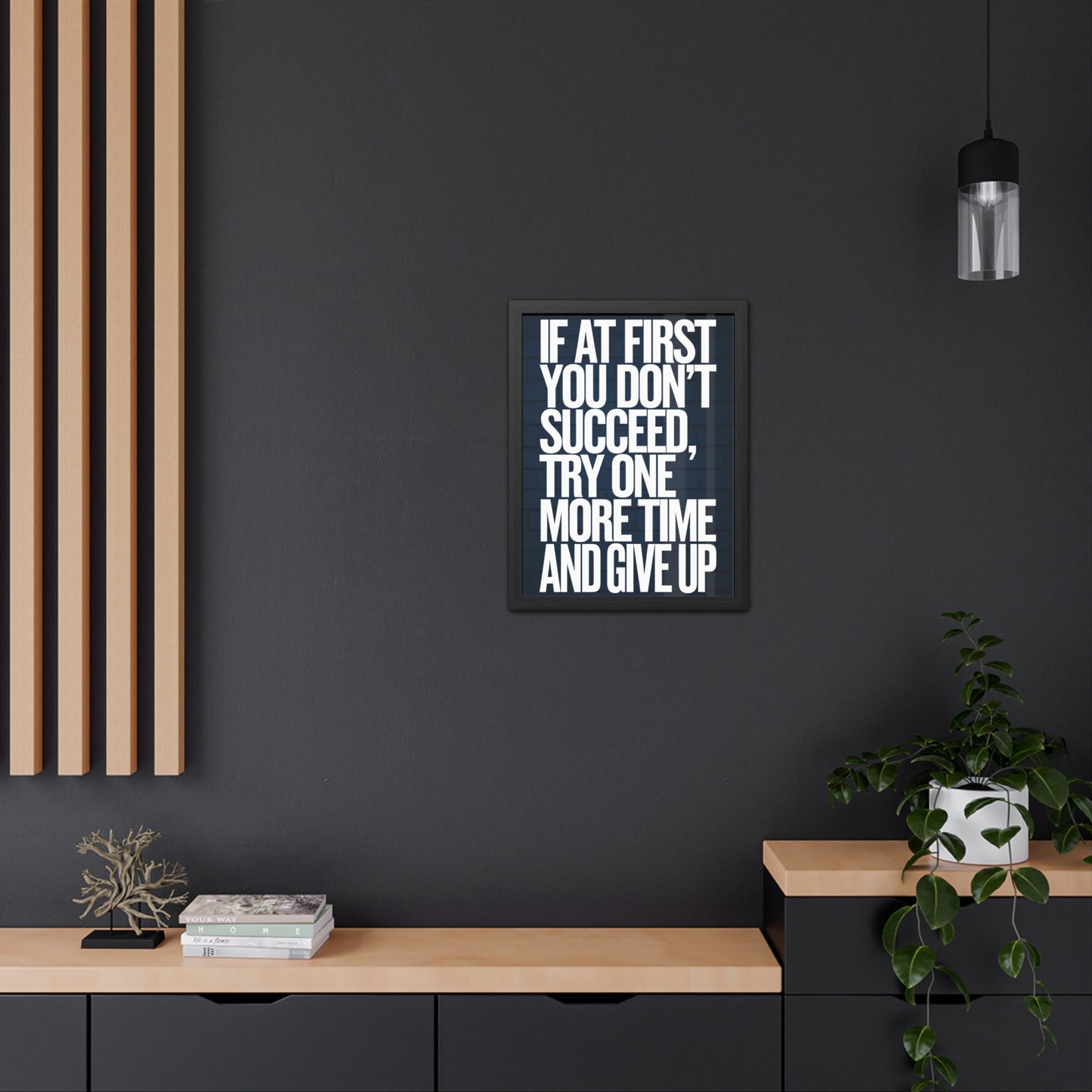 Give Up - Sports Poster