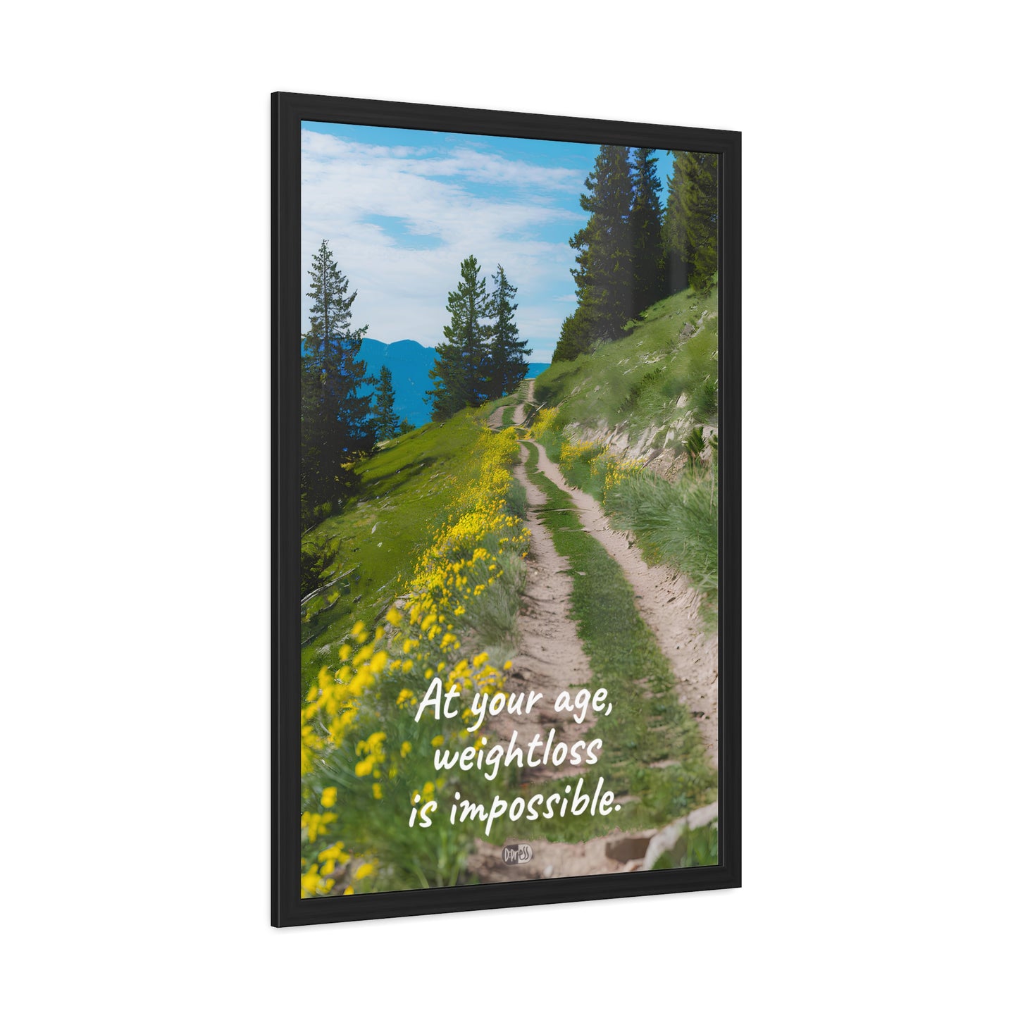 Weightloss - Trail - Framed