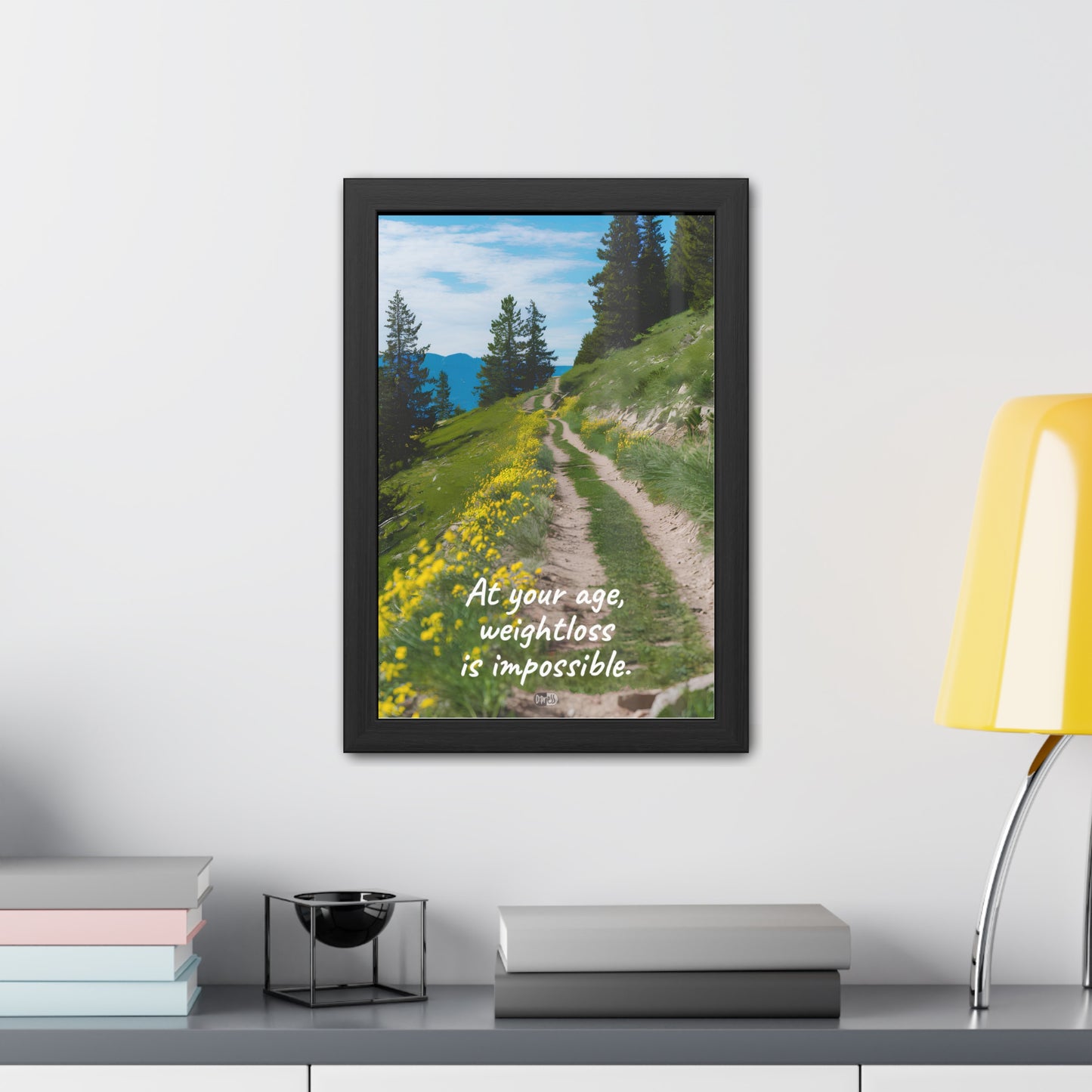 Weightloss - Trail - Framed