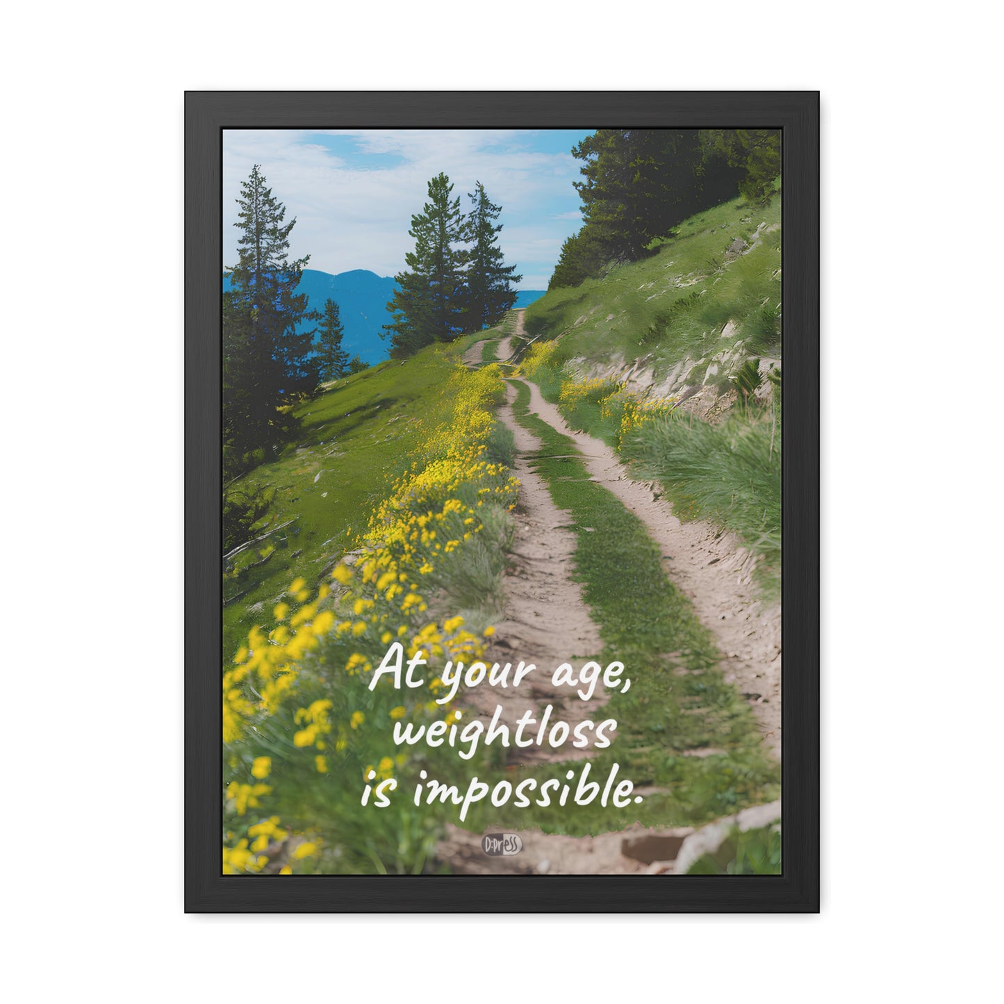 Weightloss - Trail - Framed