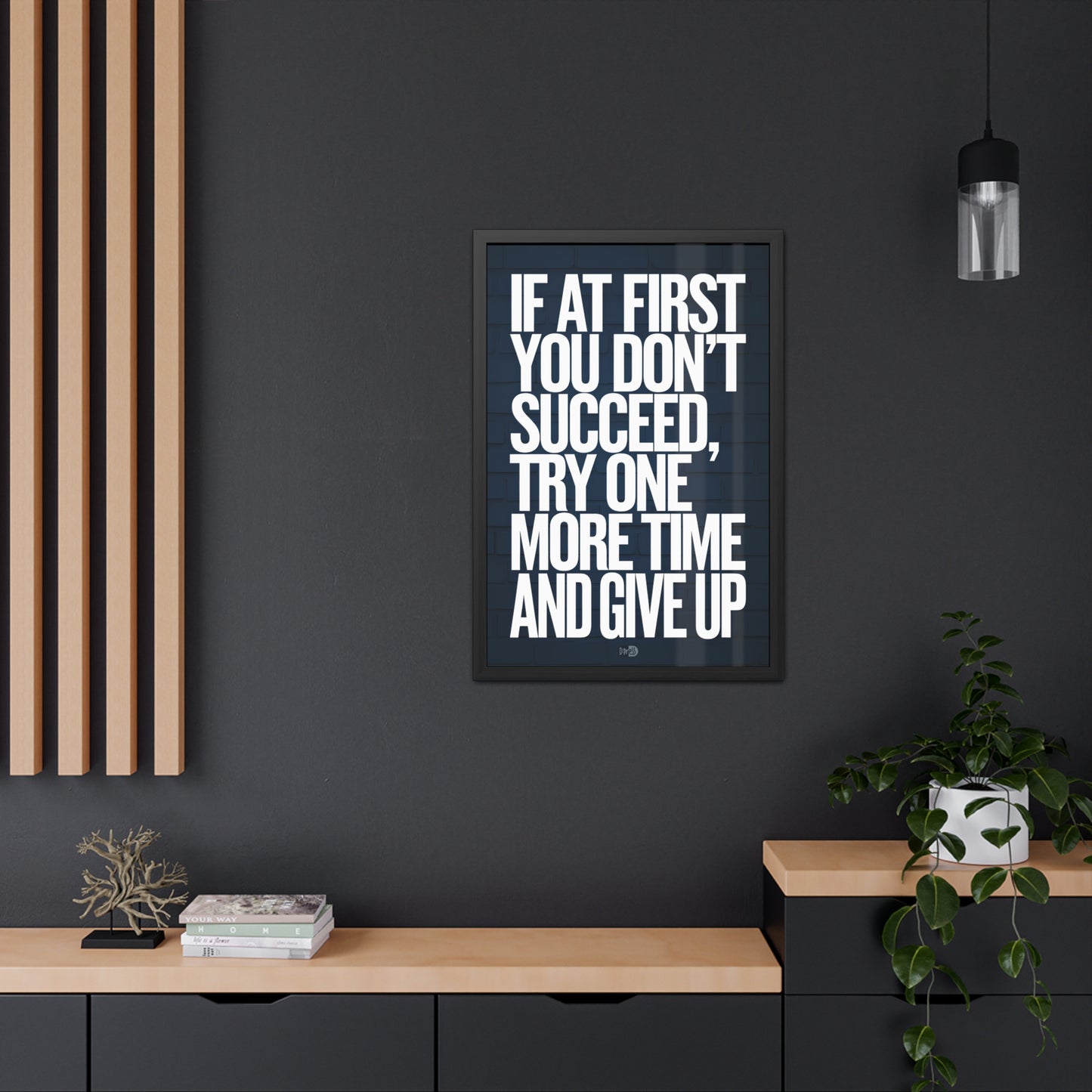 Give Up - Sports Poster