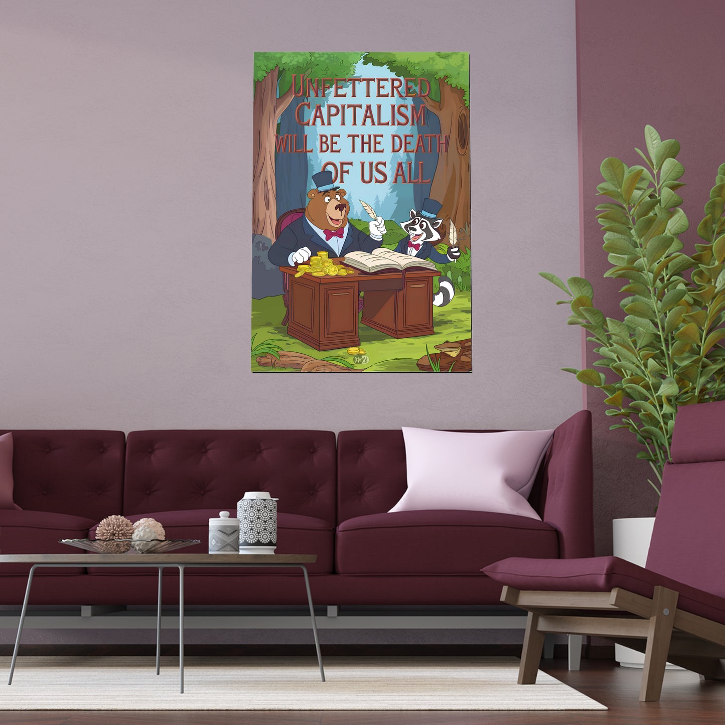 Capitalism - Cartoon Animals