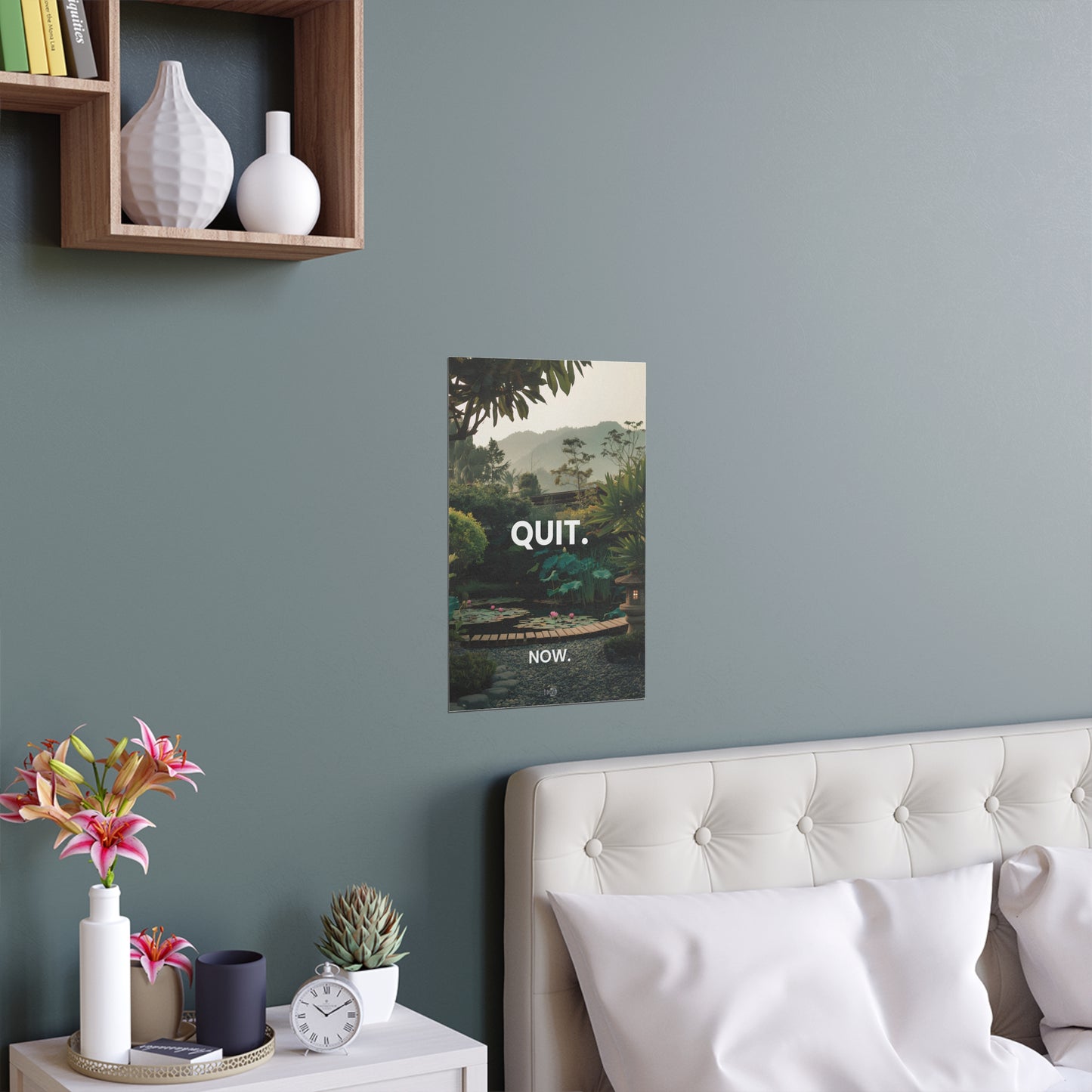 Quit - Japanese Garden Artwork