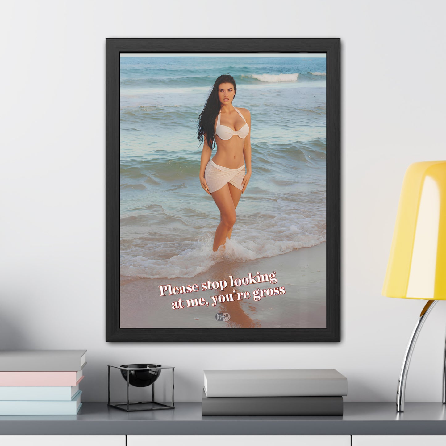You're Gross - Woman on the Beach