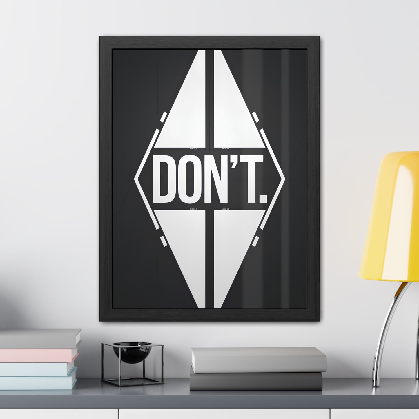 Don't - Diamond B&W