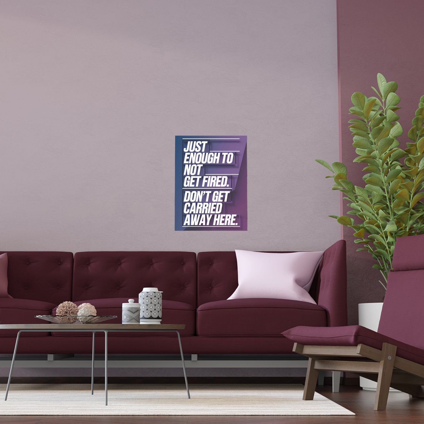 Just Enough - Poster