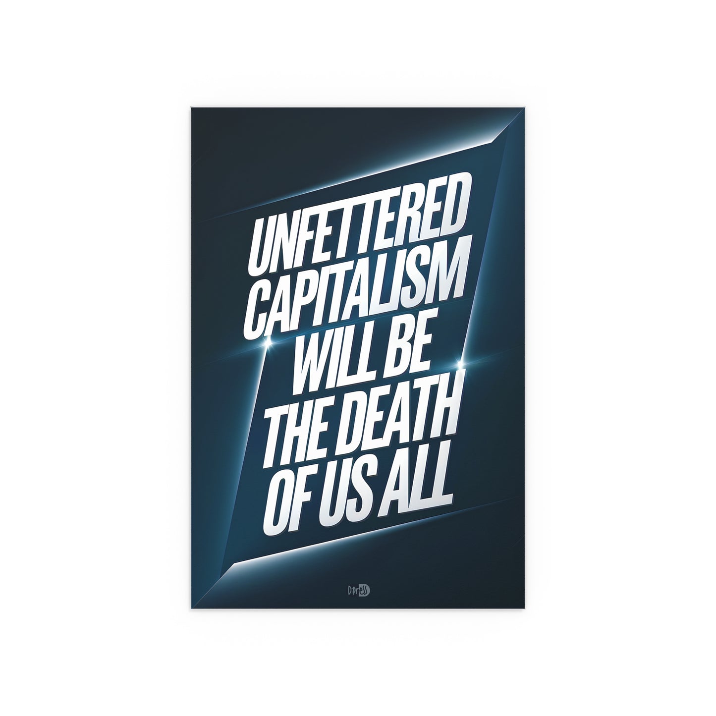 Capitalism - Sleek Poster
