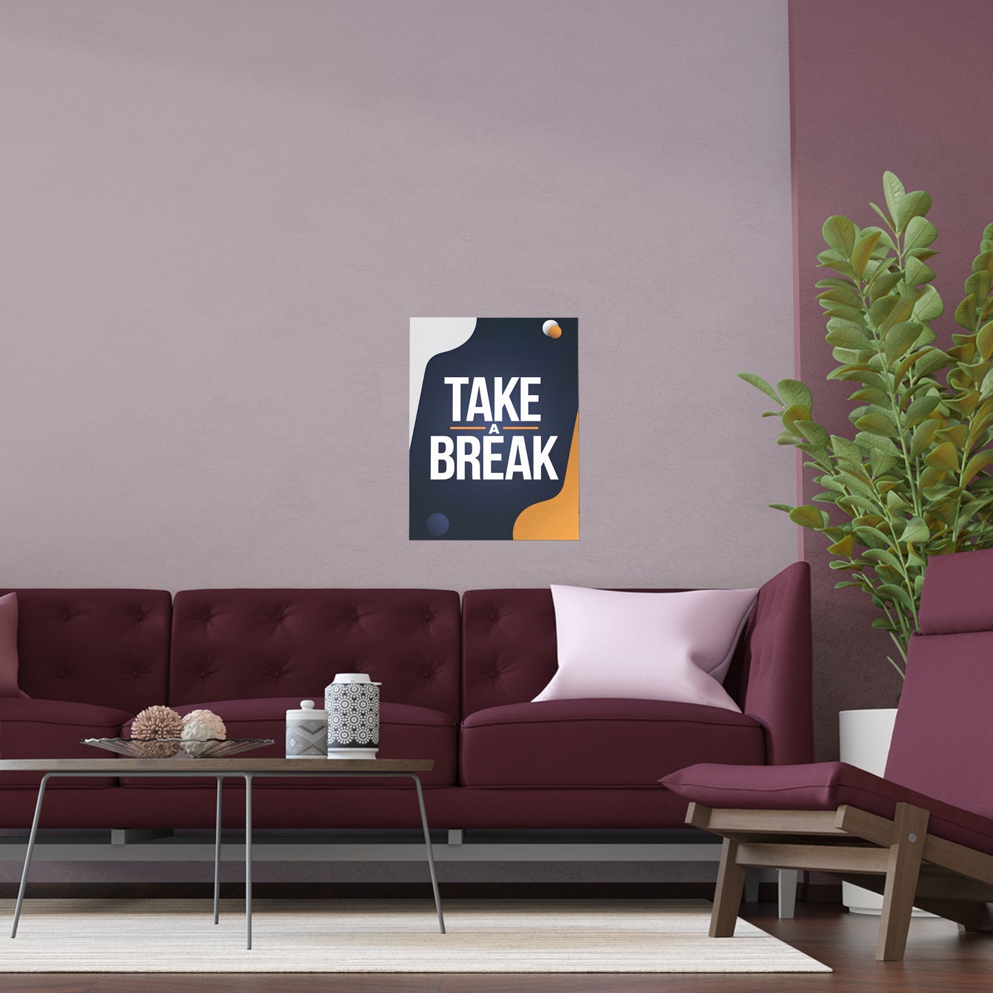 Take a Break - Sports Poster