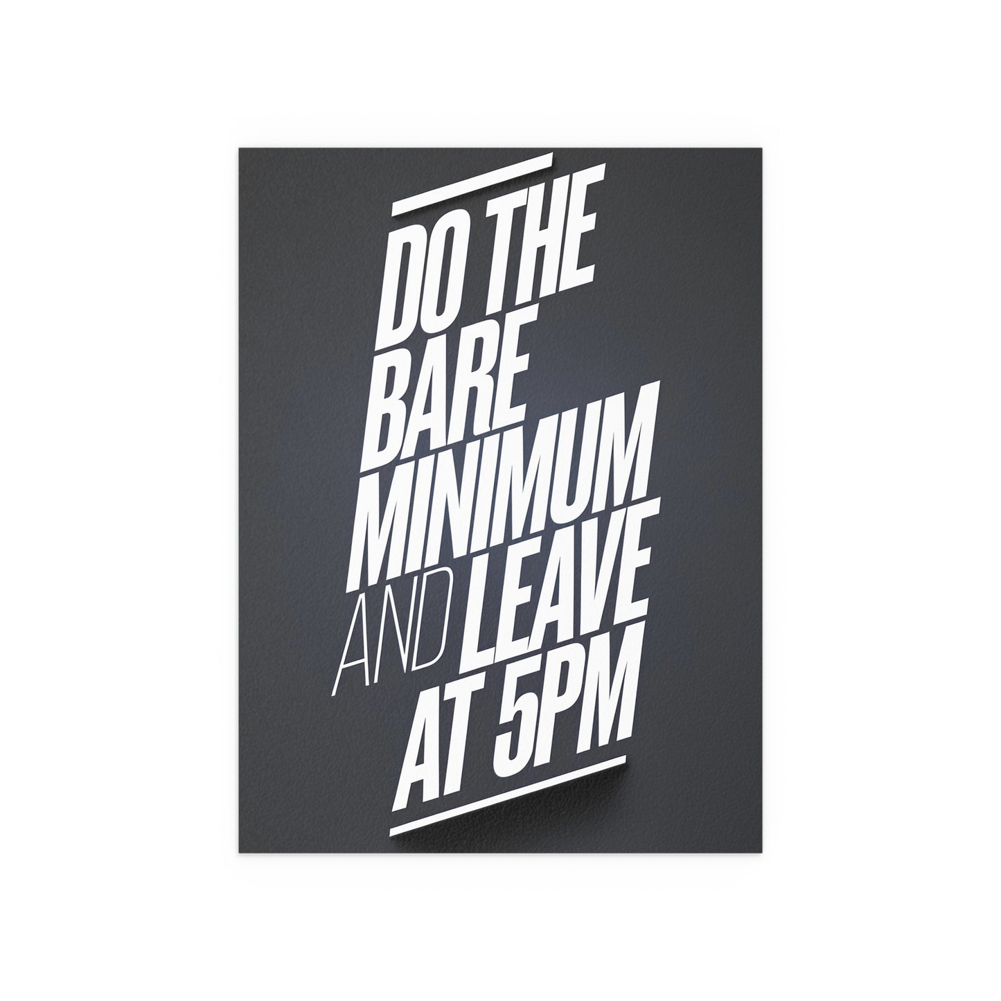 Bare Minimum - Lightning