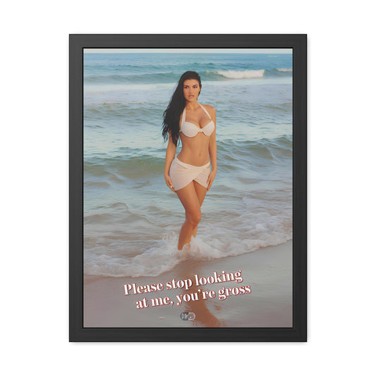 You're Gross - Woman on the Beach