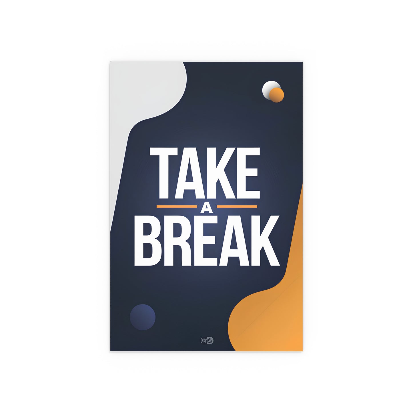 Take a Break - Sports Poster