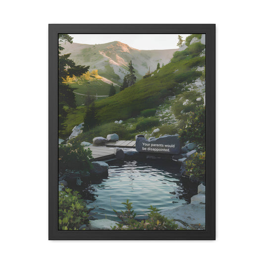 Disappointed Parents - Mountain Lake Rock