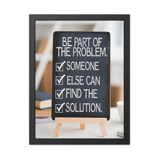 Problem Solution - Chalkboard