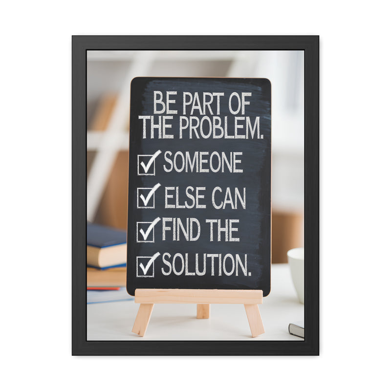 Problem Solution - Chalkboard